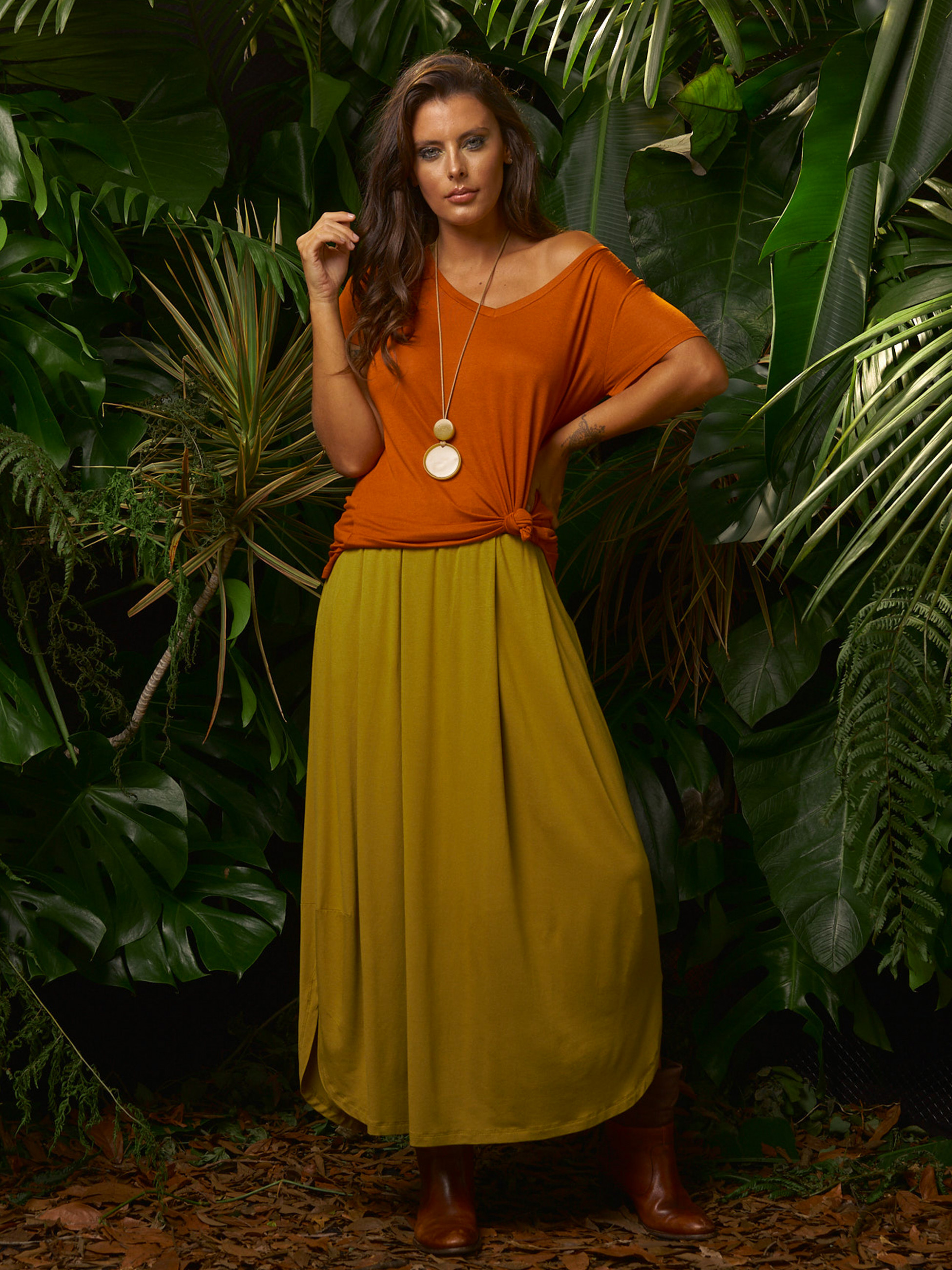 Blusa Baby Look Soft Telha