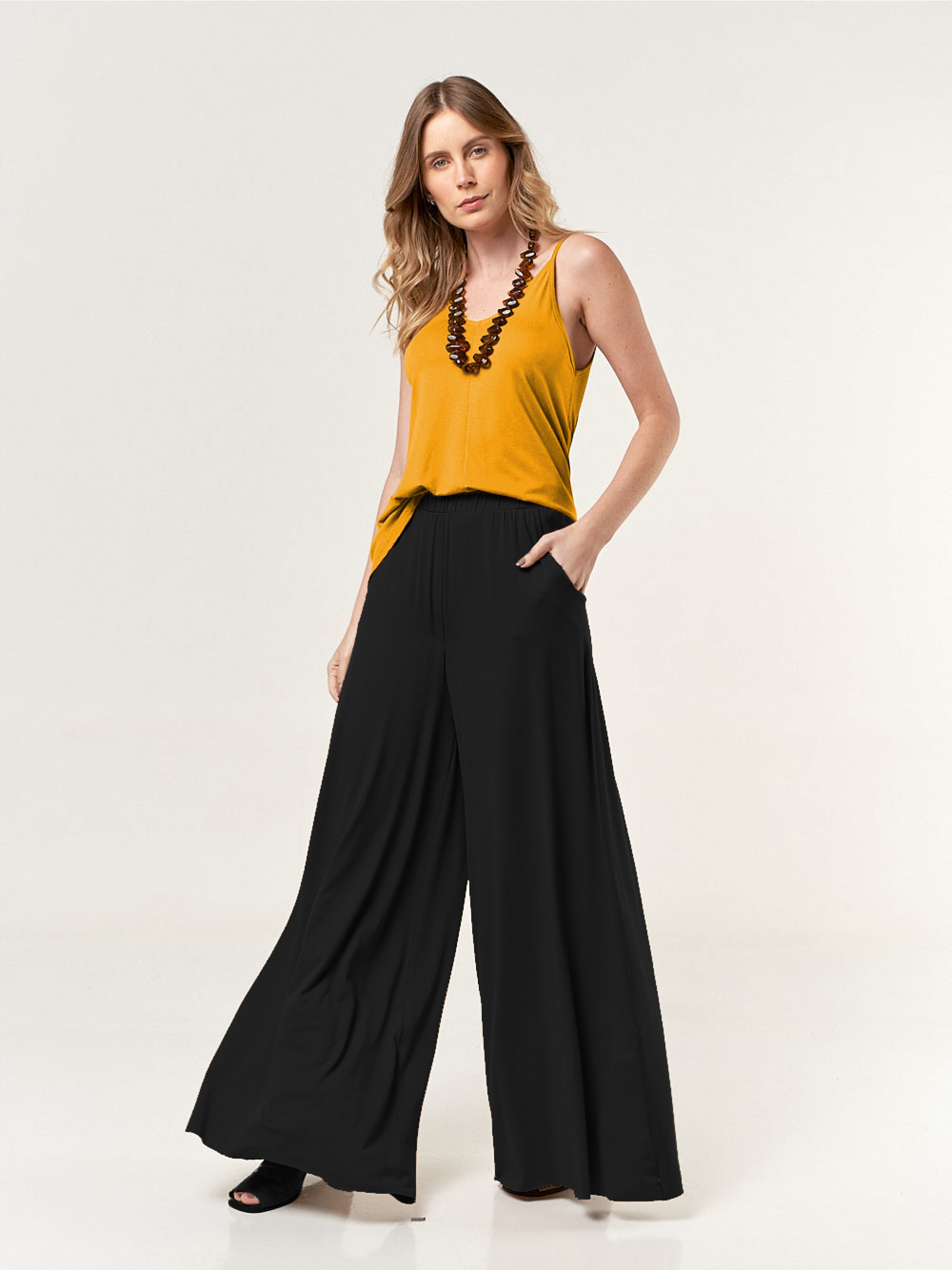 Regata Evasé Alcinha Maracujá