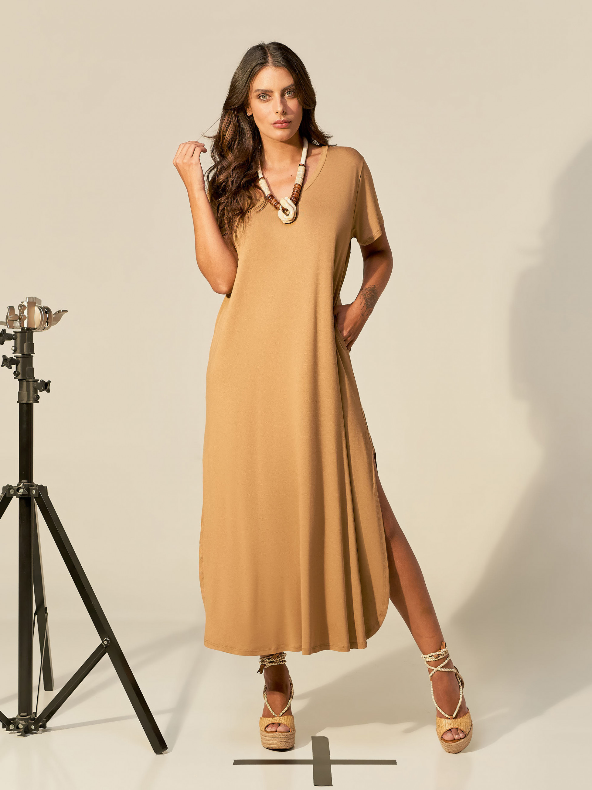 Vestido Camisetão Tamarindo