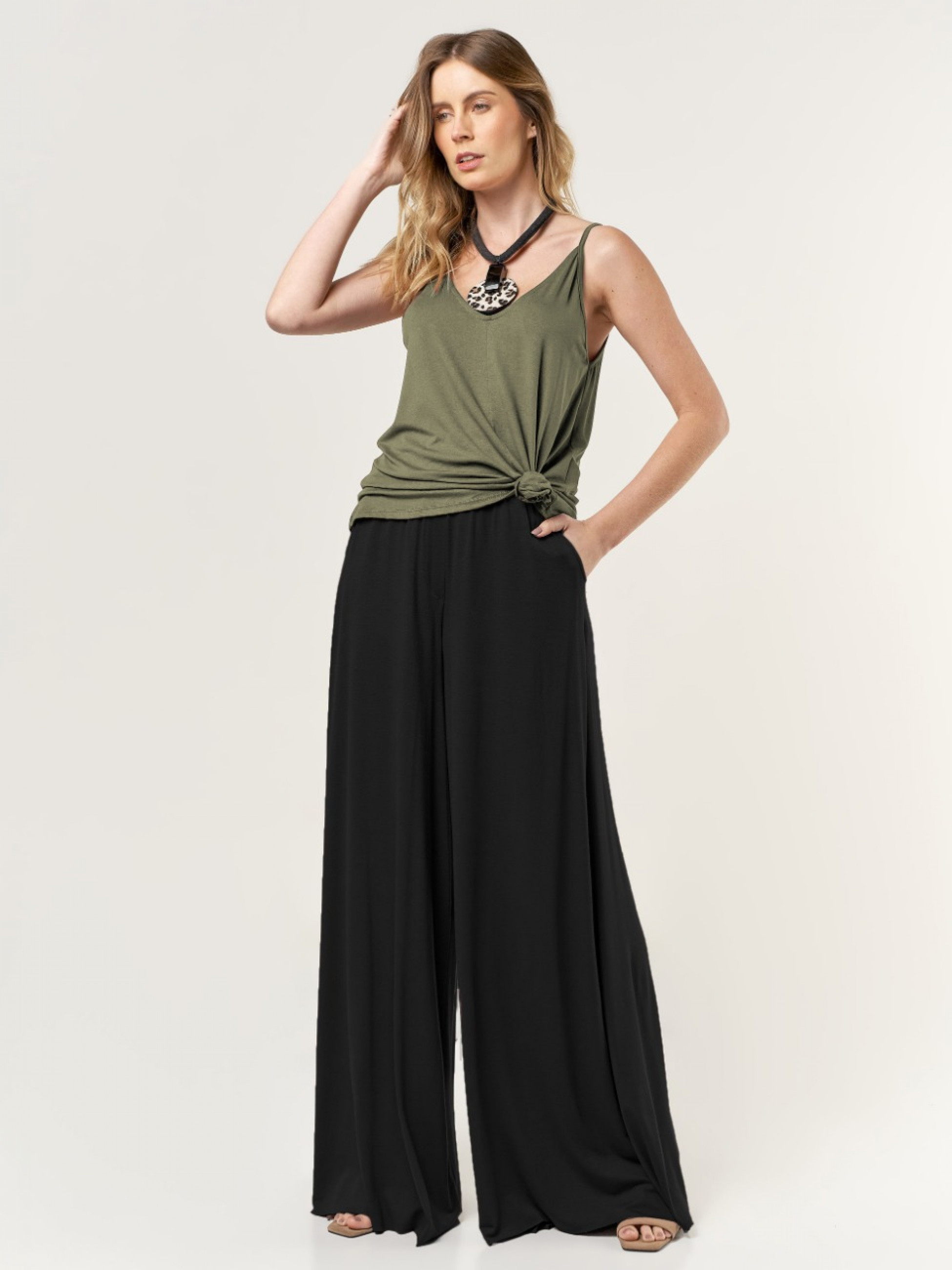 Regata Evasé Alcinha Graviola