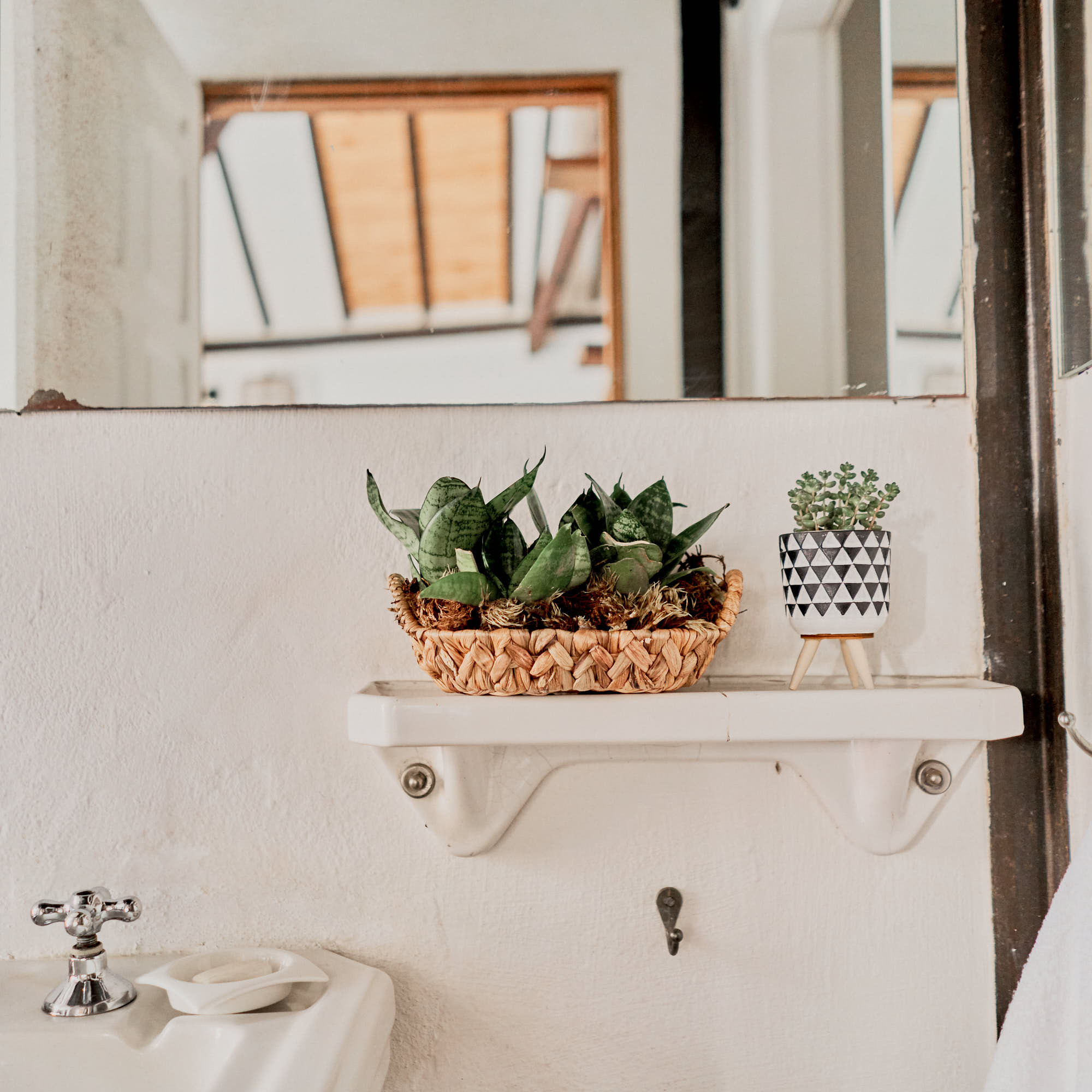 Mini Cachepot Triângulos 10cm