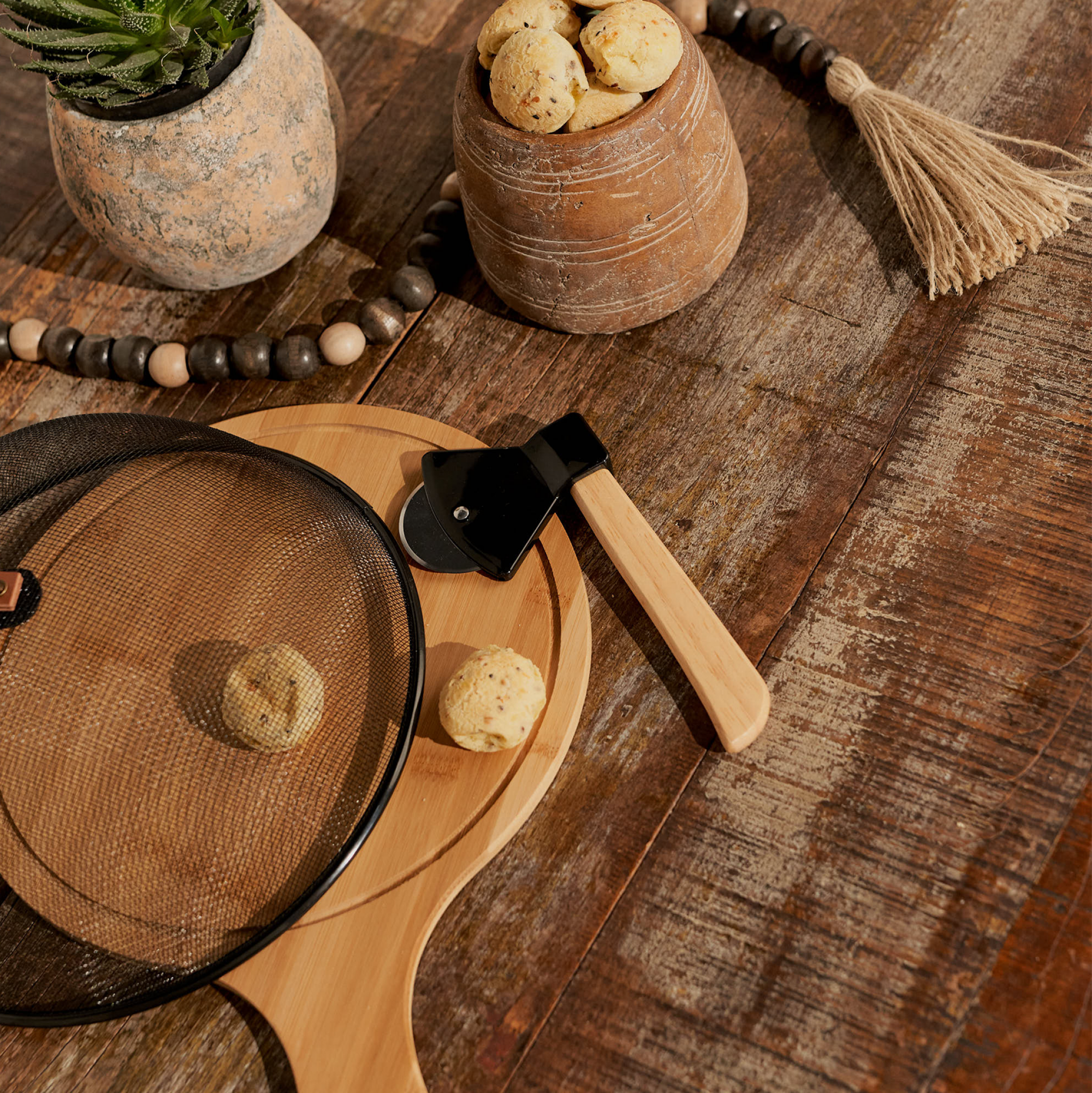 Cortador de Pizza Bambu