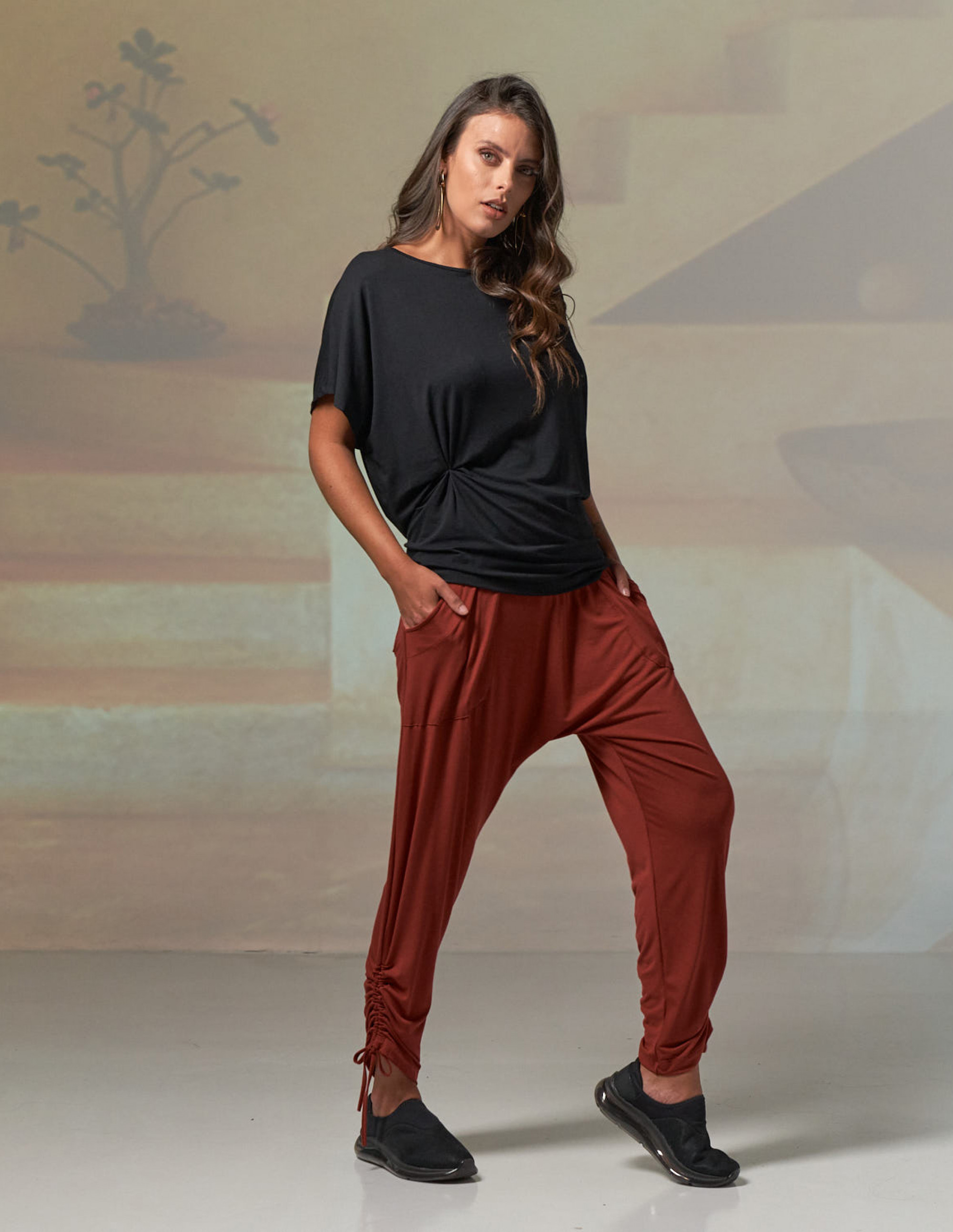 Calça Saruel Pinhão