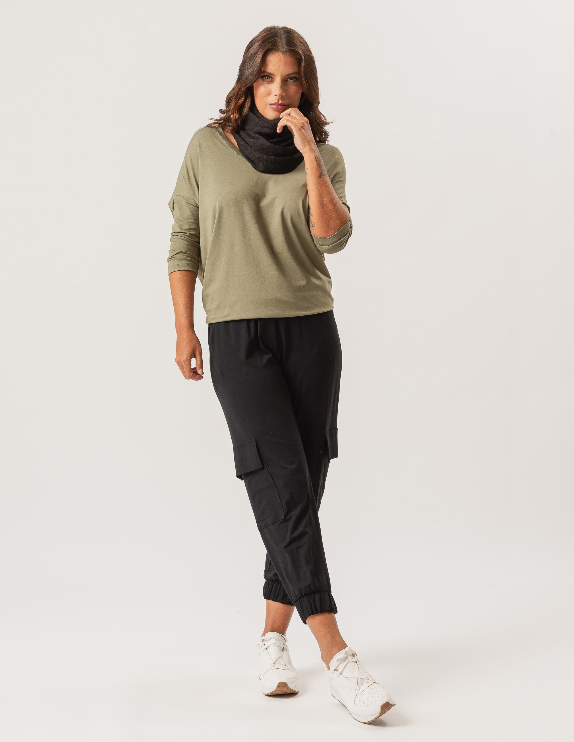 Calça Jogger Bolso Preto