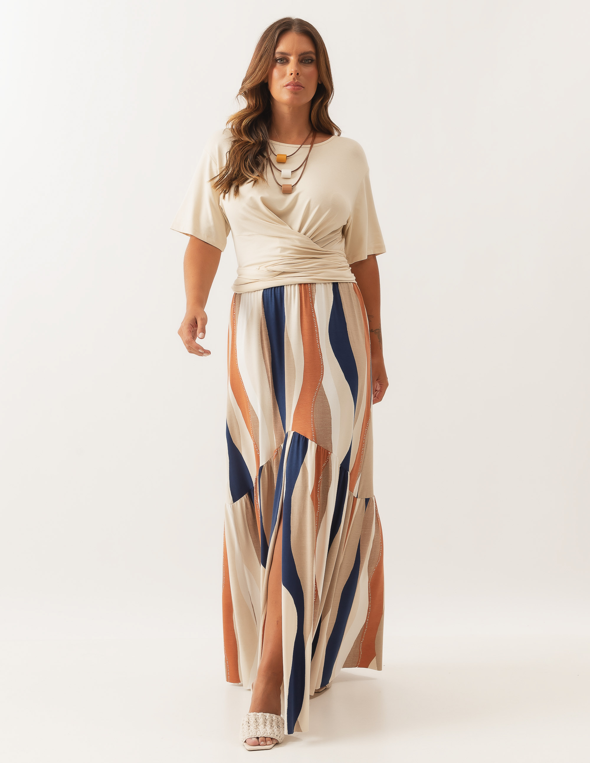 Blusa Nó Frente Gelato