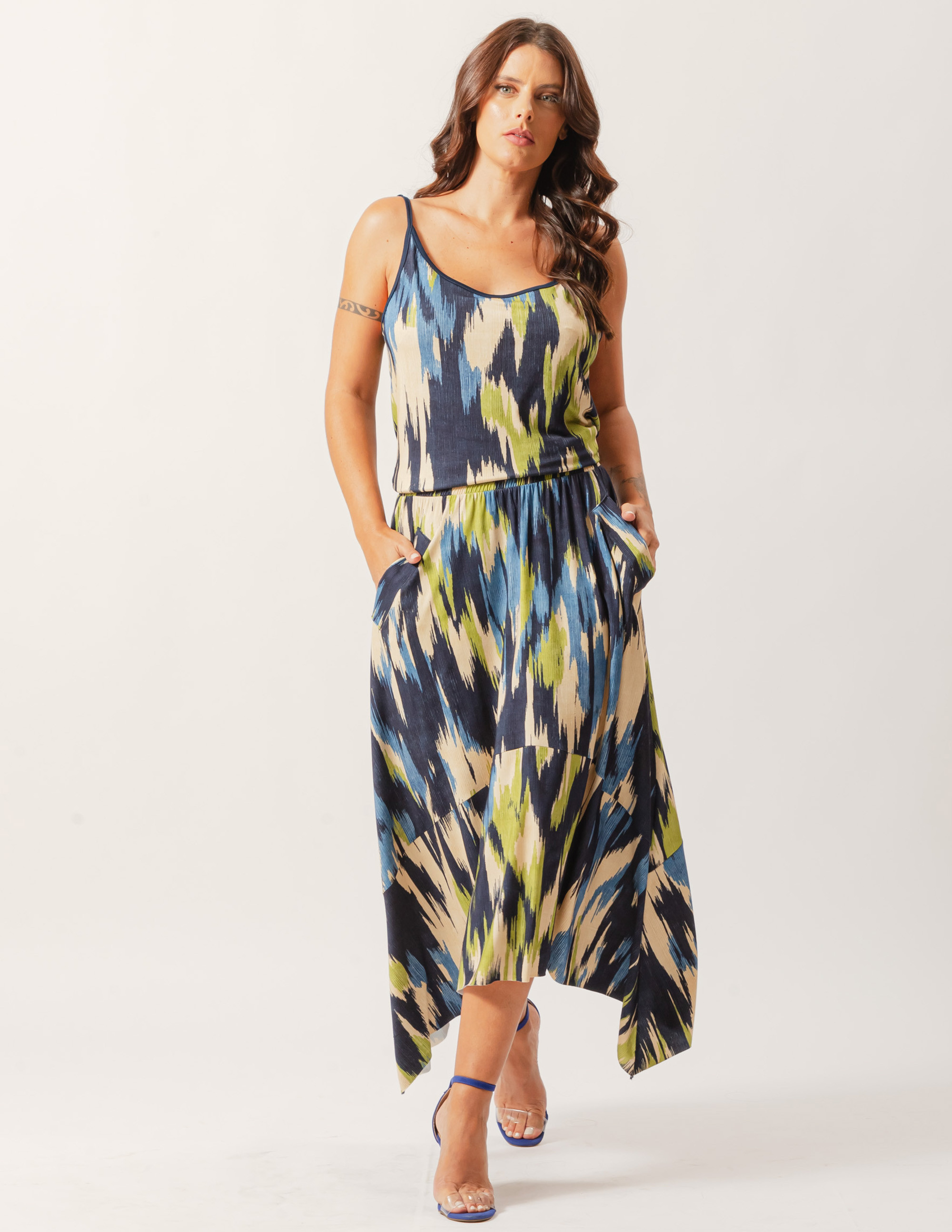 Regata Regulador Estampada Aquarela