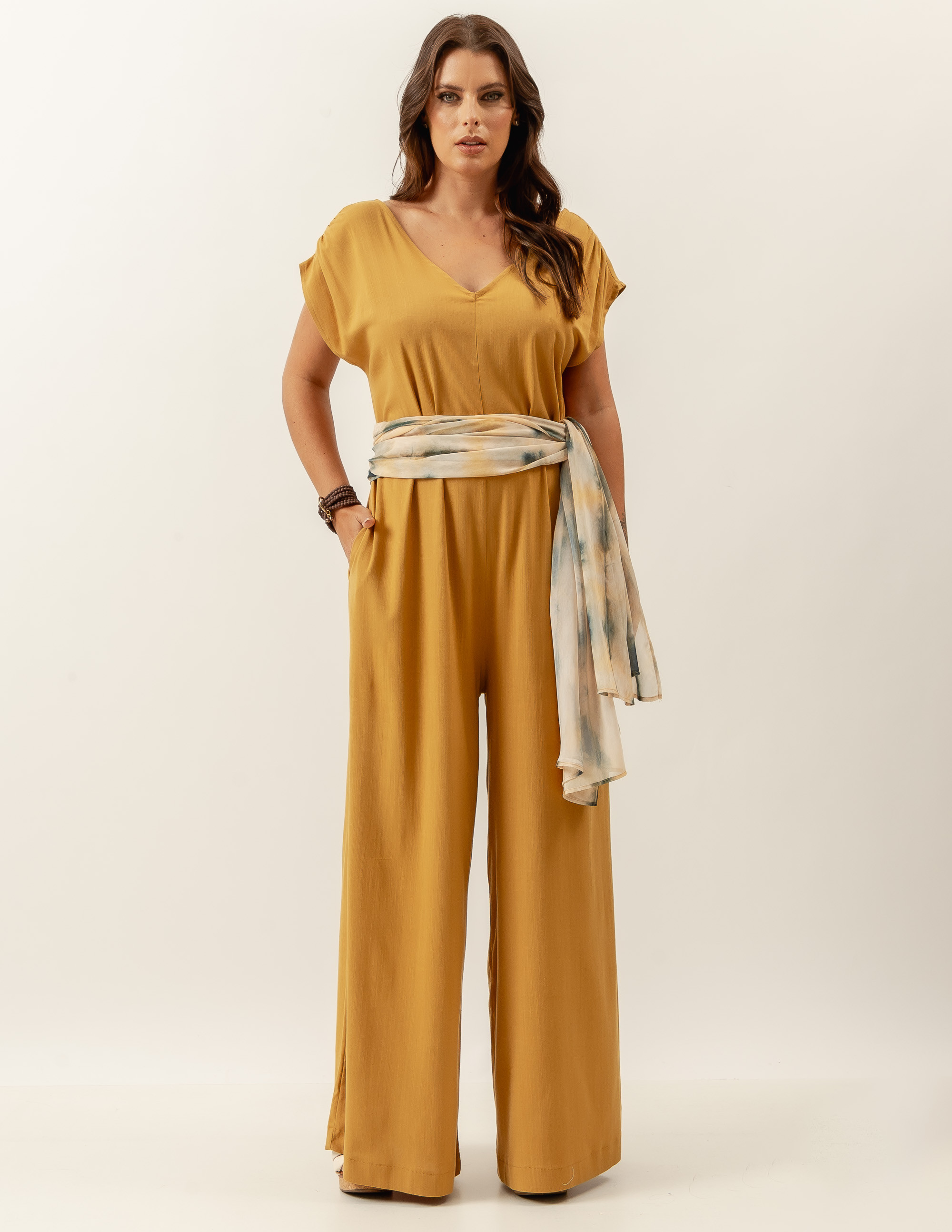 Echarpe Estampa Tie Die