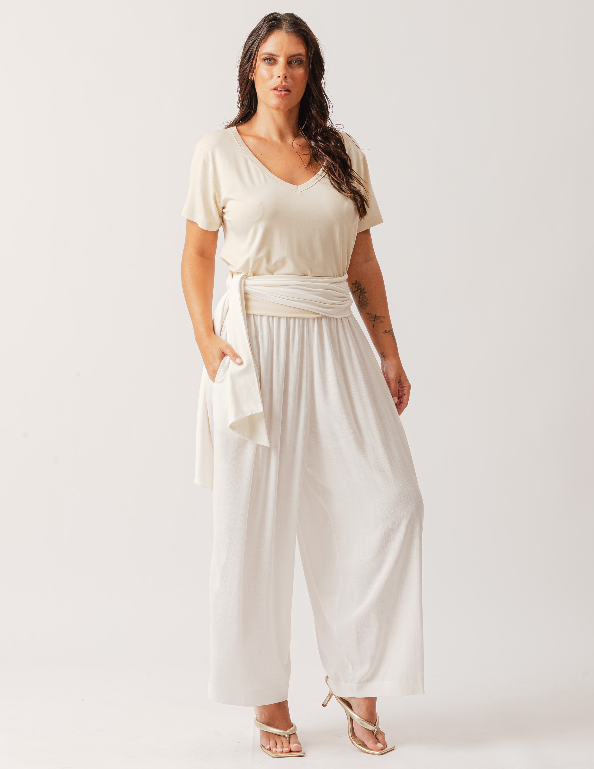 Calça Sertão Linho Off