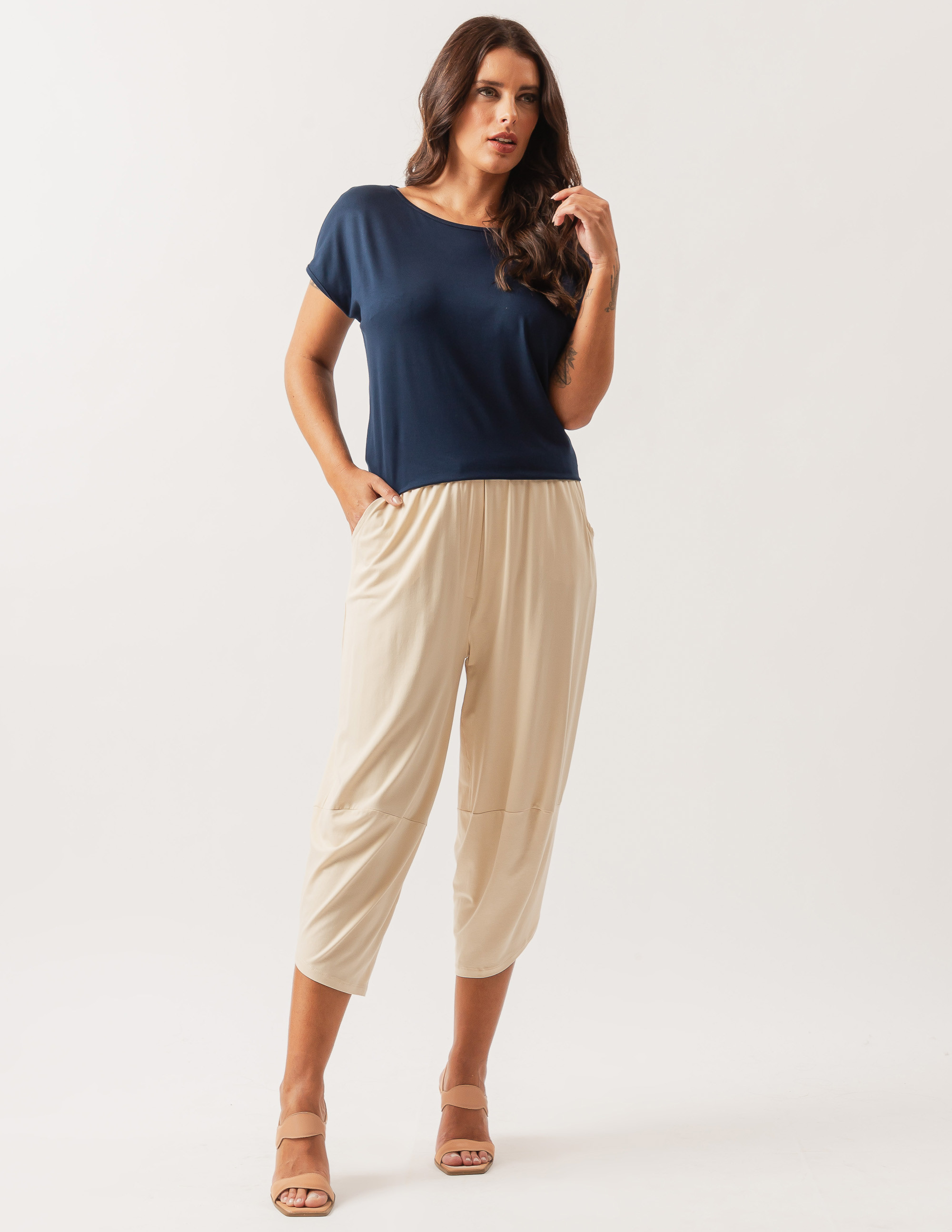 Camiseta Básica Marinho