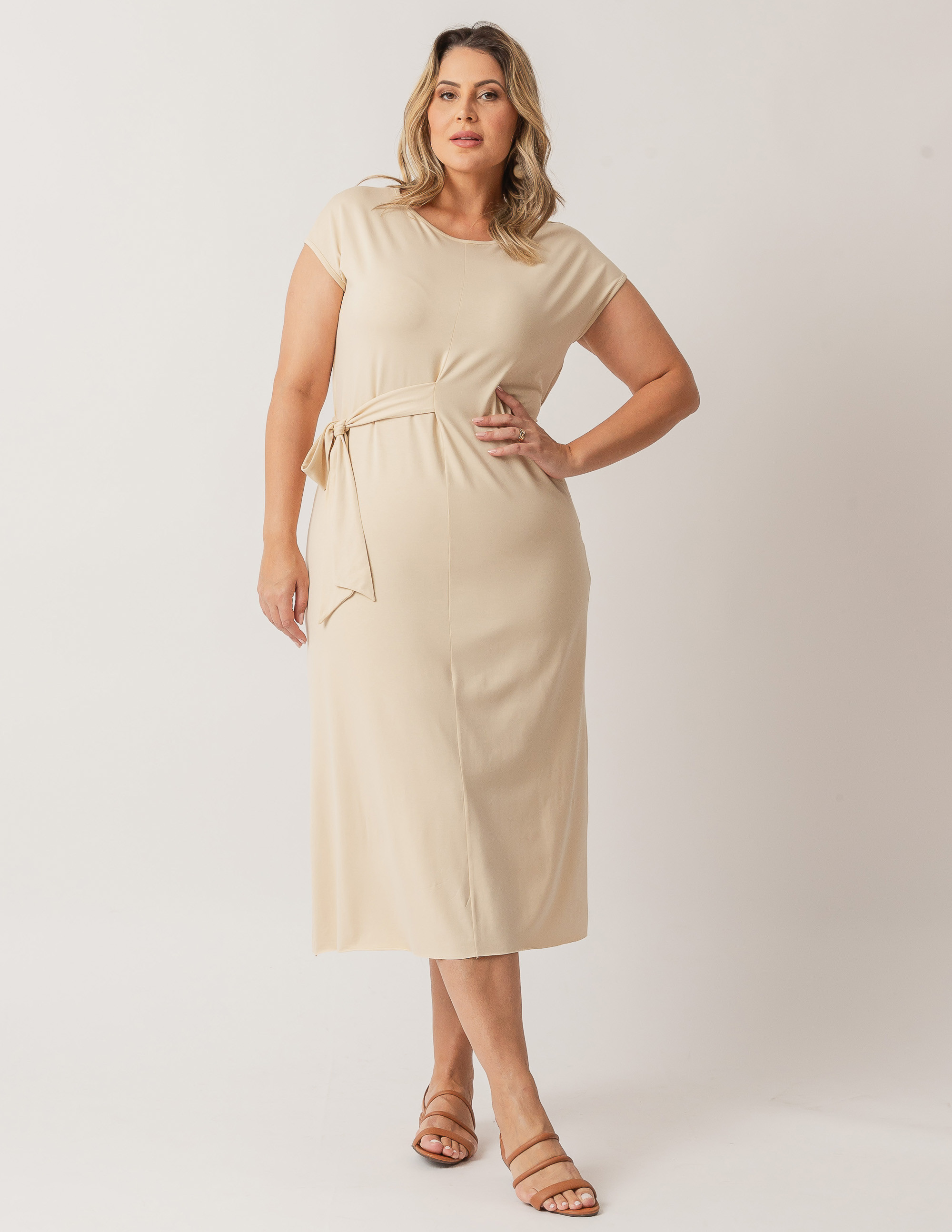 Vestido Amarração Lateral Gelato