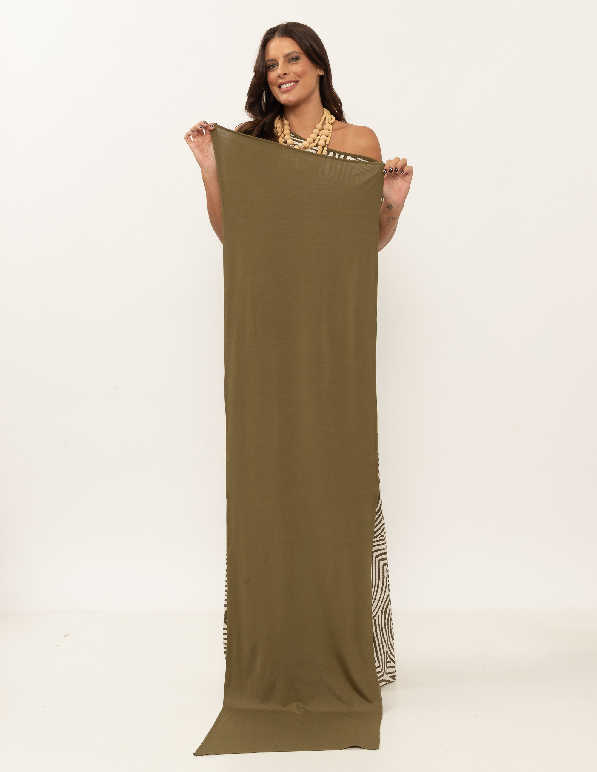 Faixa Malha Verde Oliva