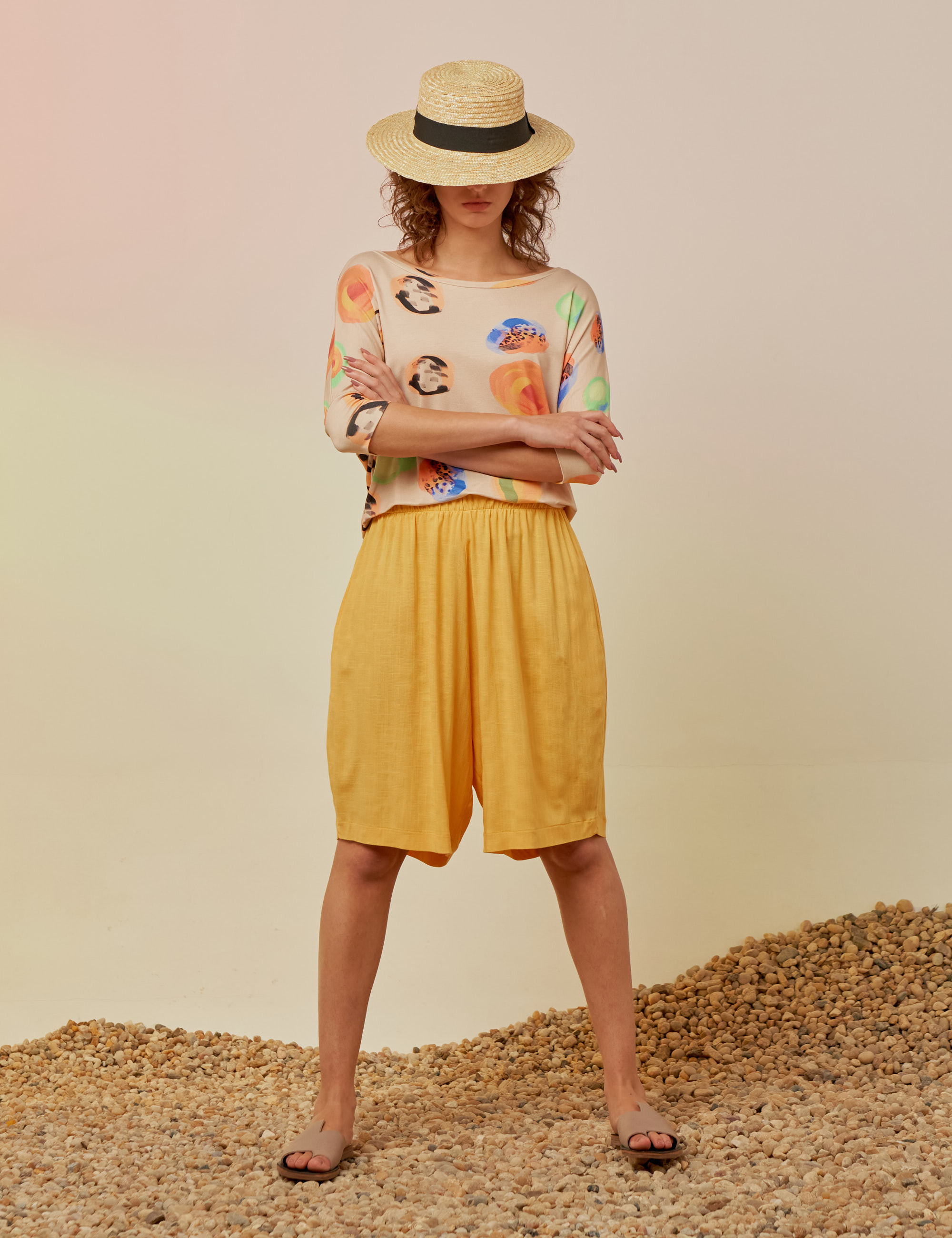 Bermuda Sertão Linho Cajueiro