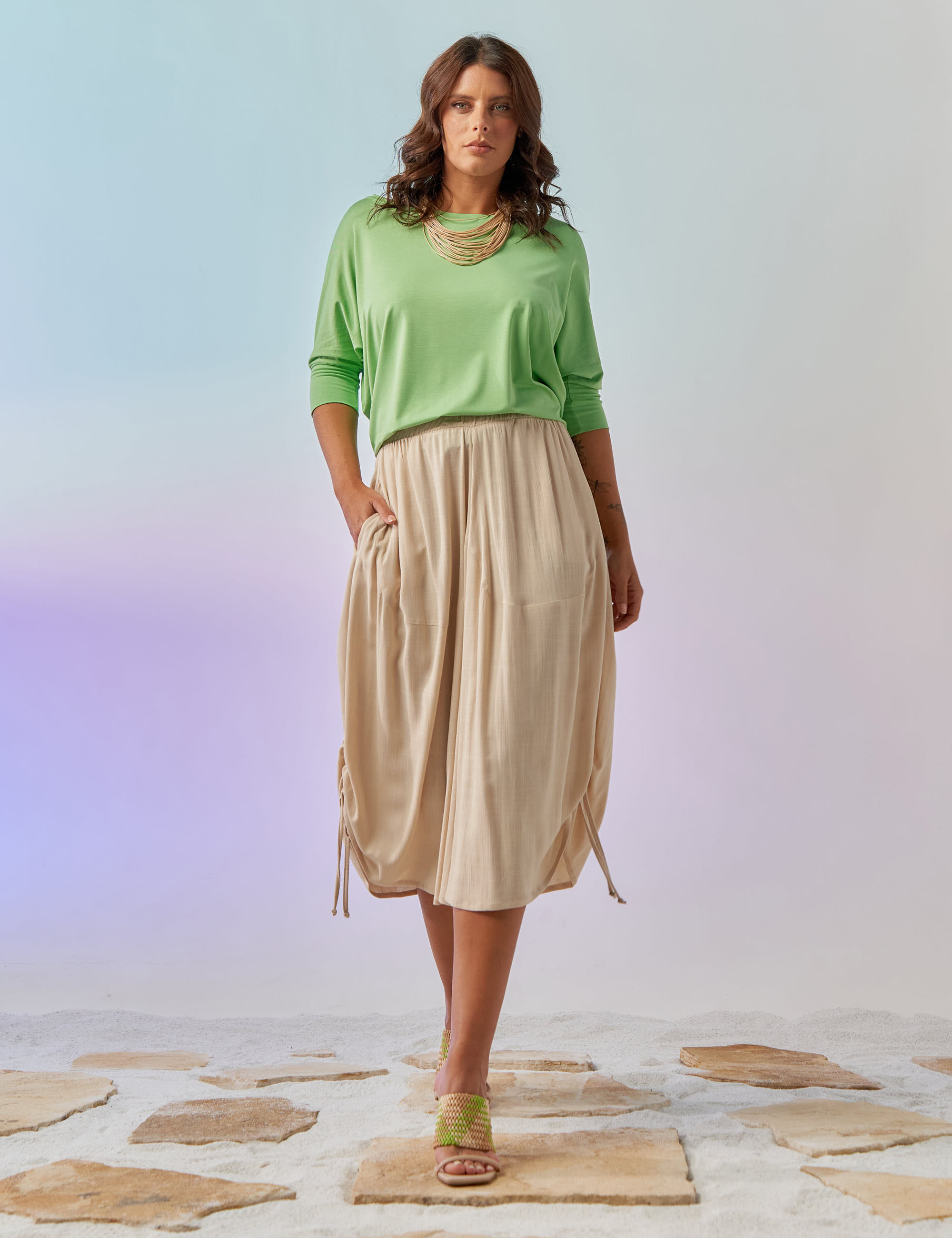 Blusa Quadrada Salsa