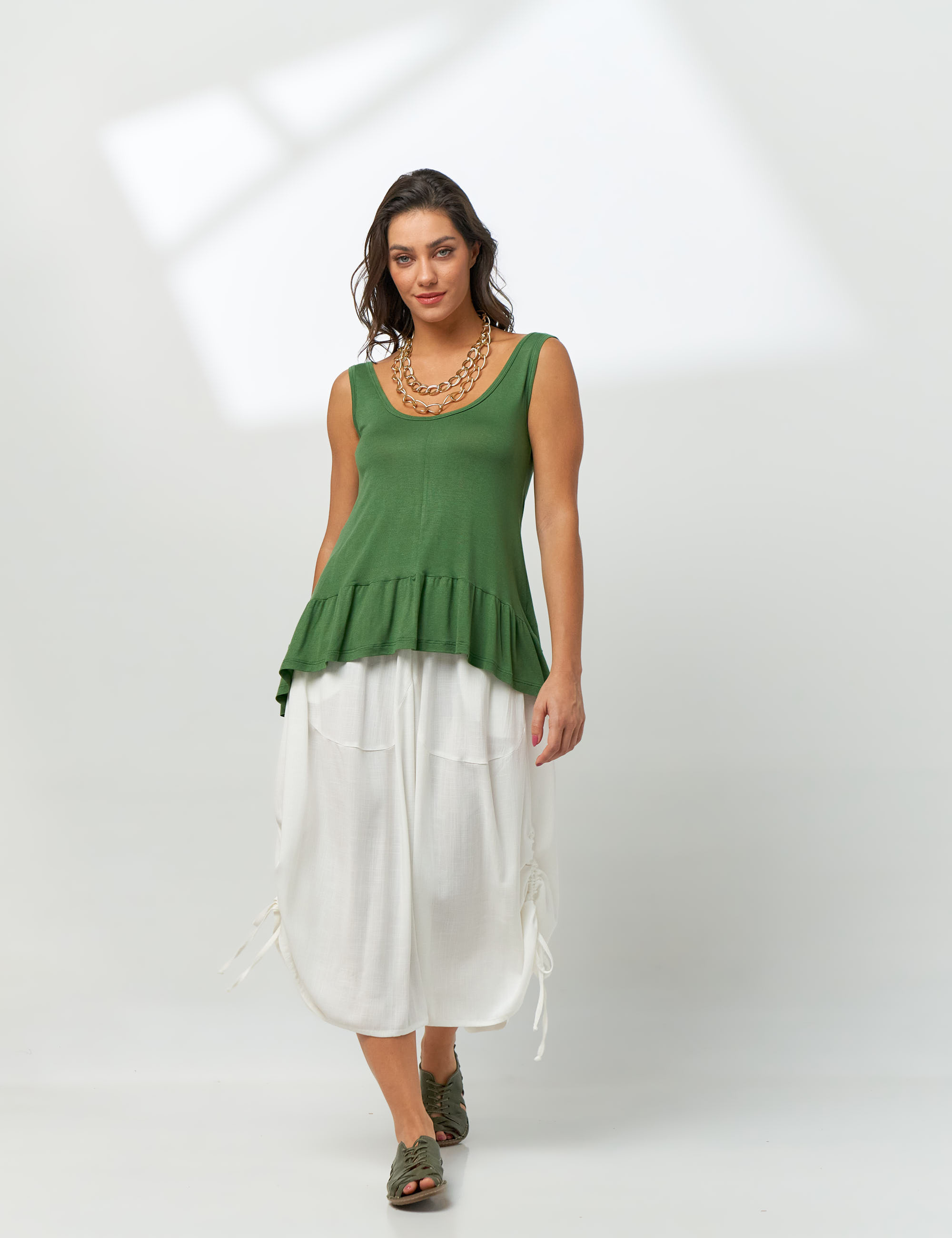 Regata Babado Alecrim