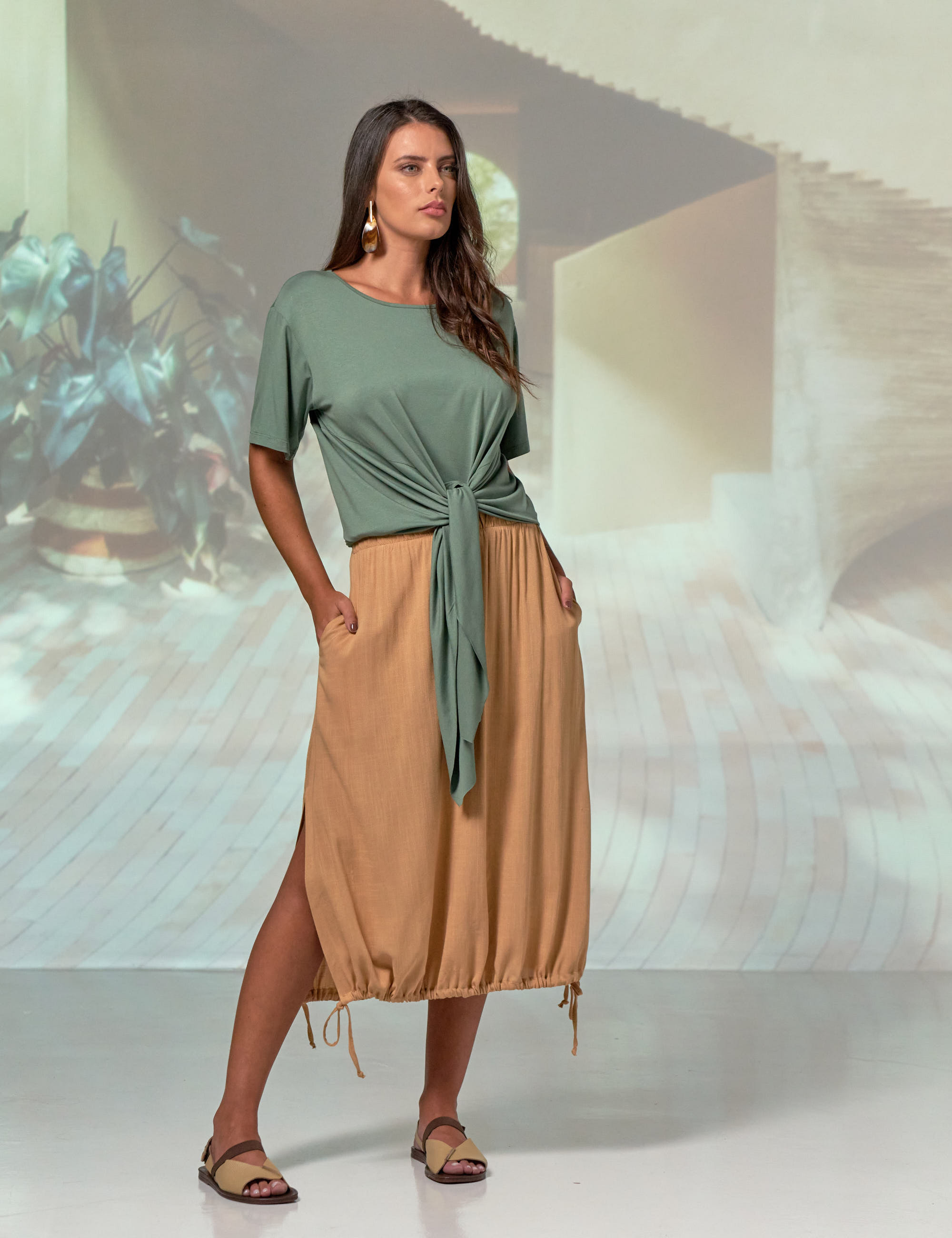 Blusa Nó Frente Babosa