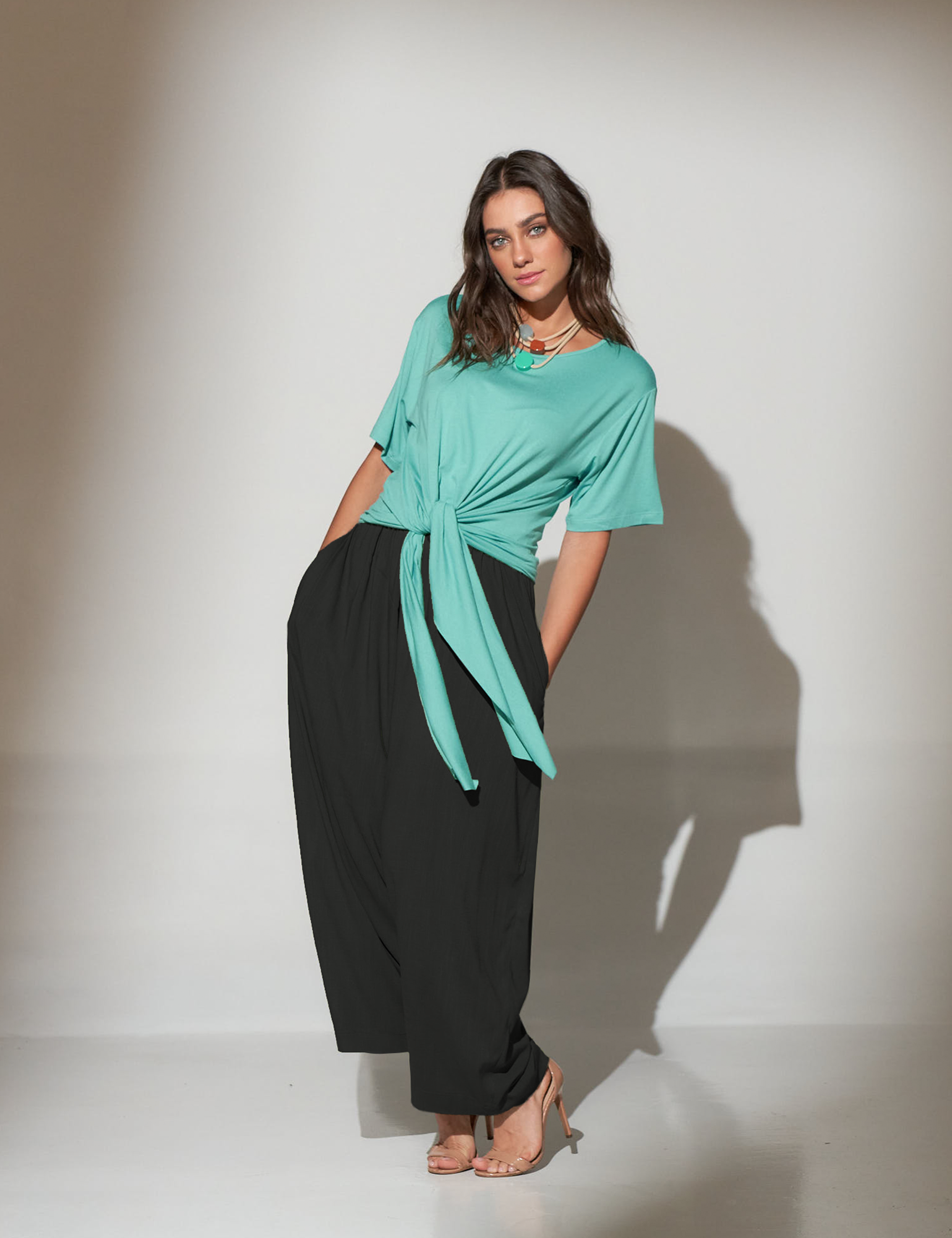 Blusa Nó Frente Jangada -U