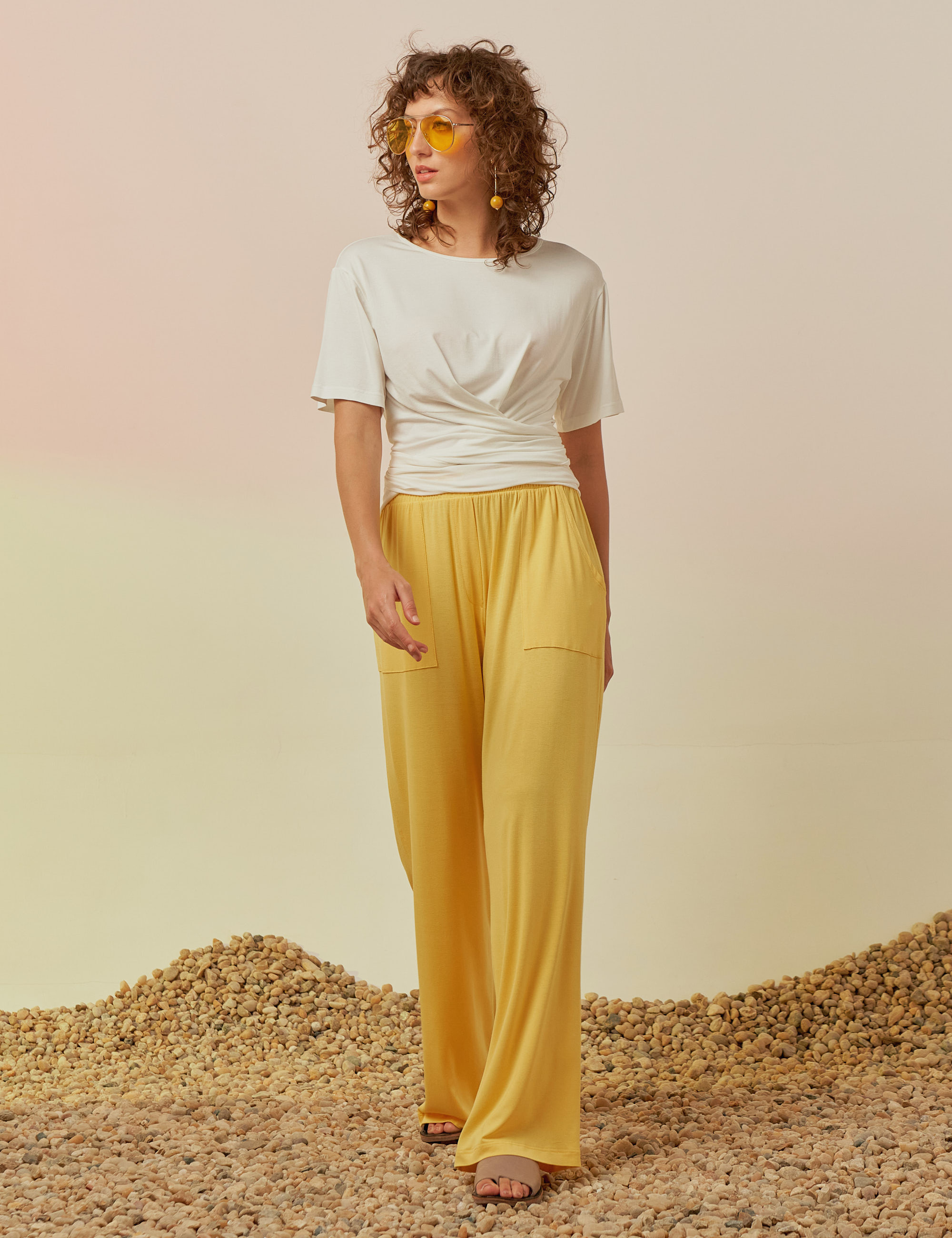 Calça Pantalona Cajueiro