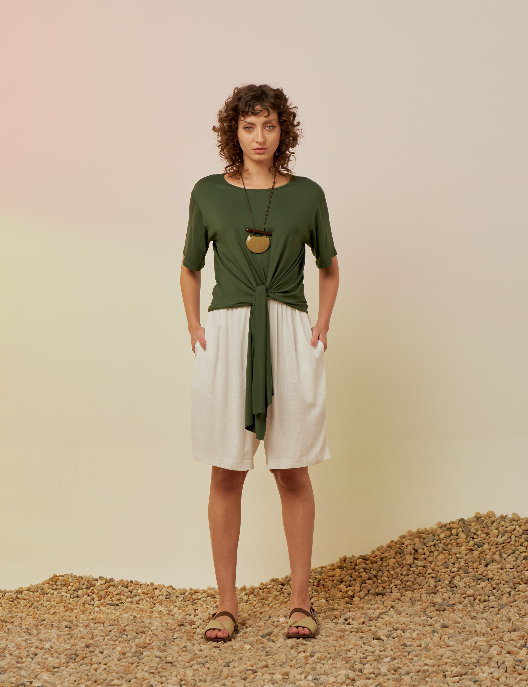 Blusa Nó Frente Pequi