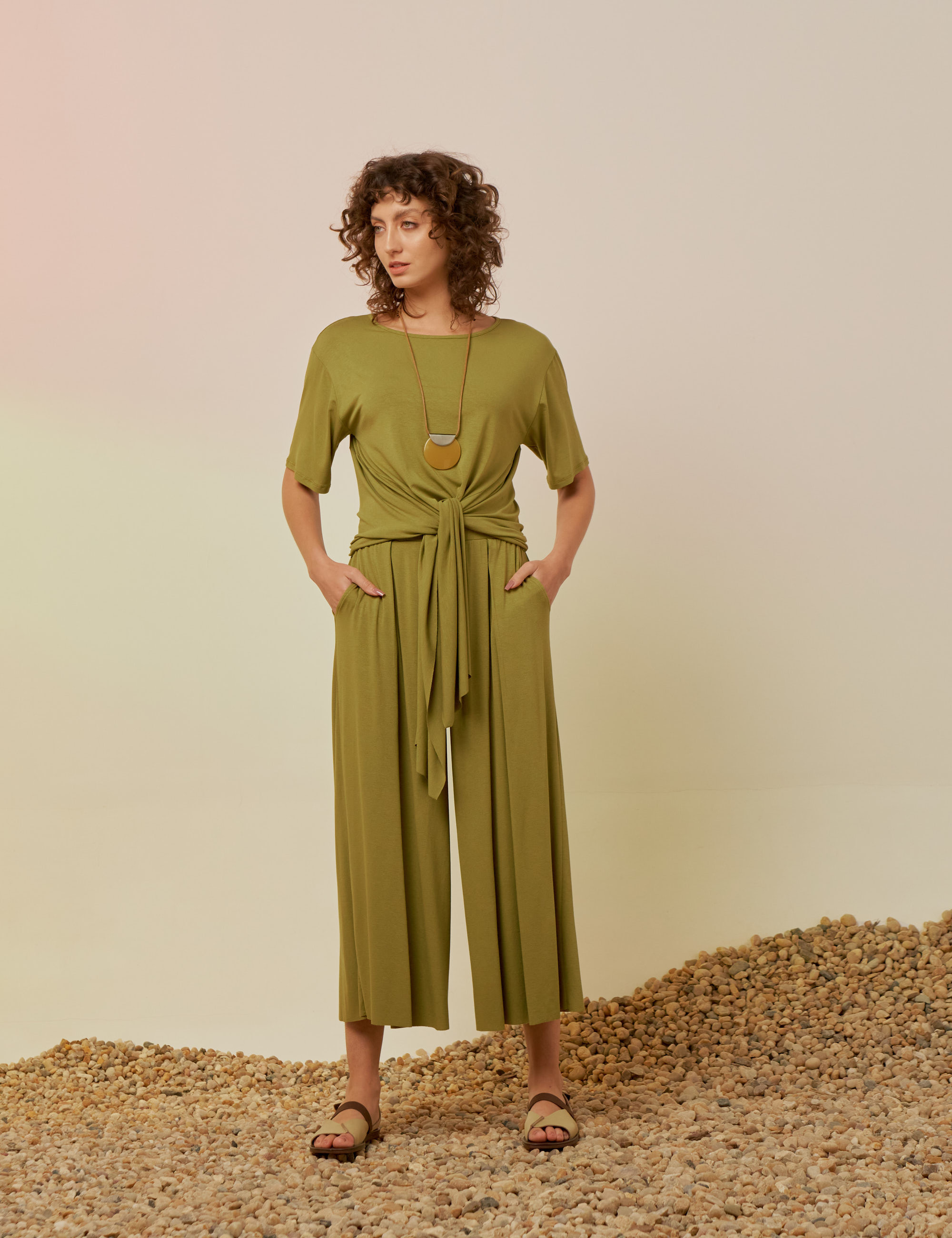 Blusa Nó Frente Mangaba