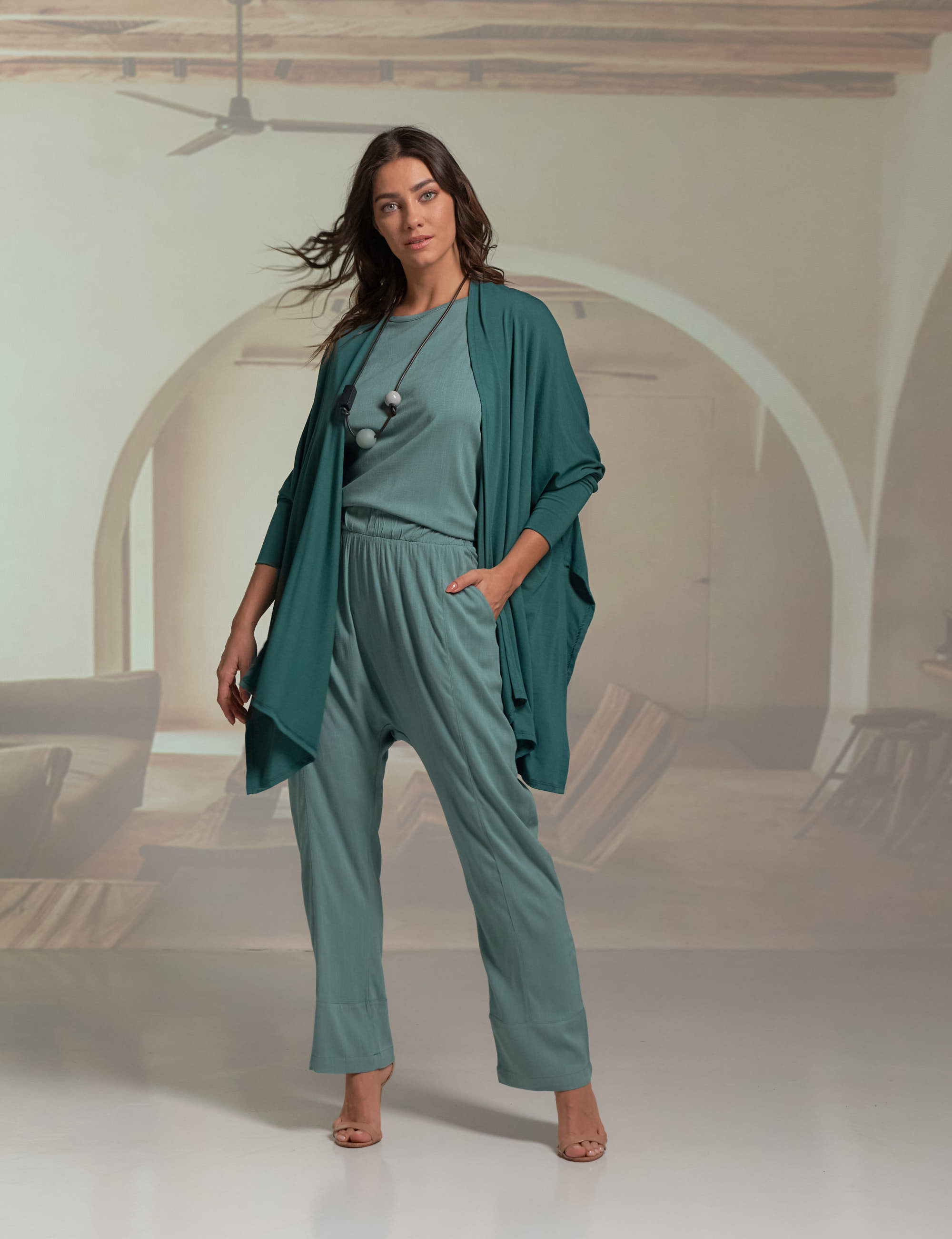 Cardigan Malha Manguezal