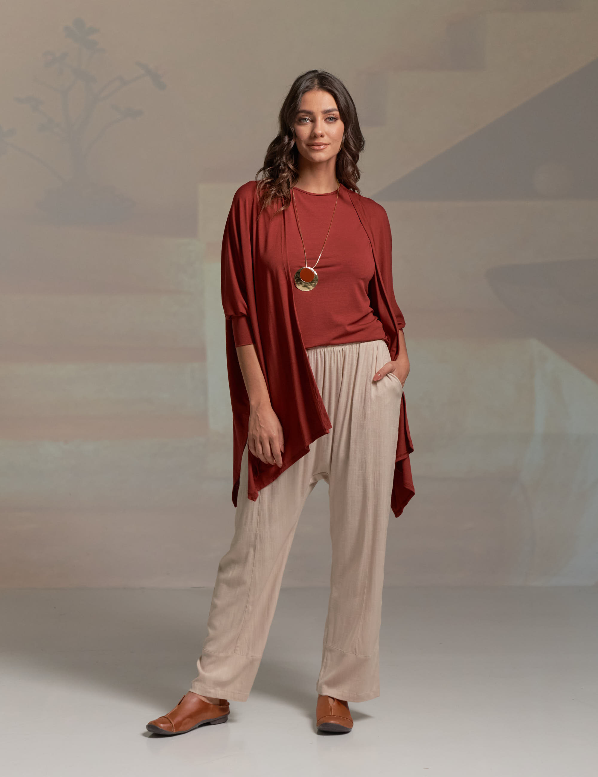 Cardigan Malha Pinhão