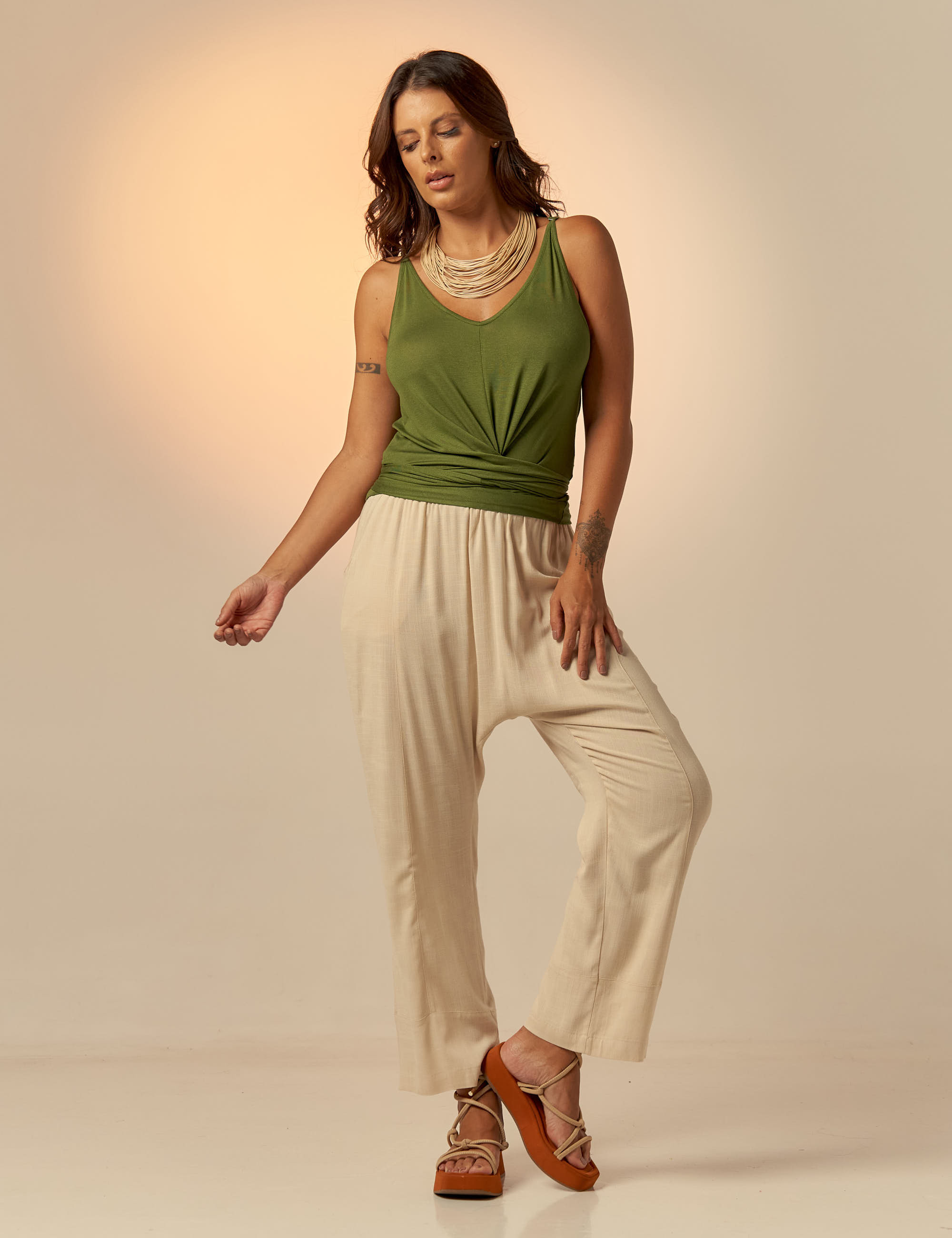 Regata SOFT Amarração Azeitona