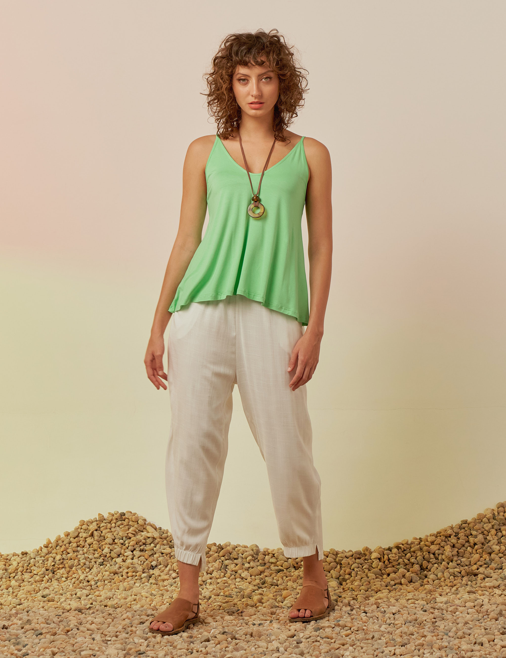 Regata Evasê Alcinha Astral