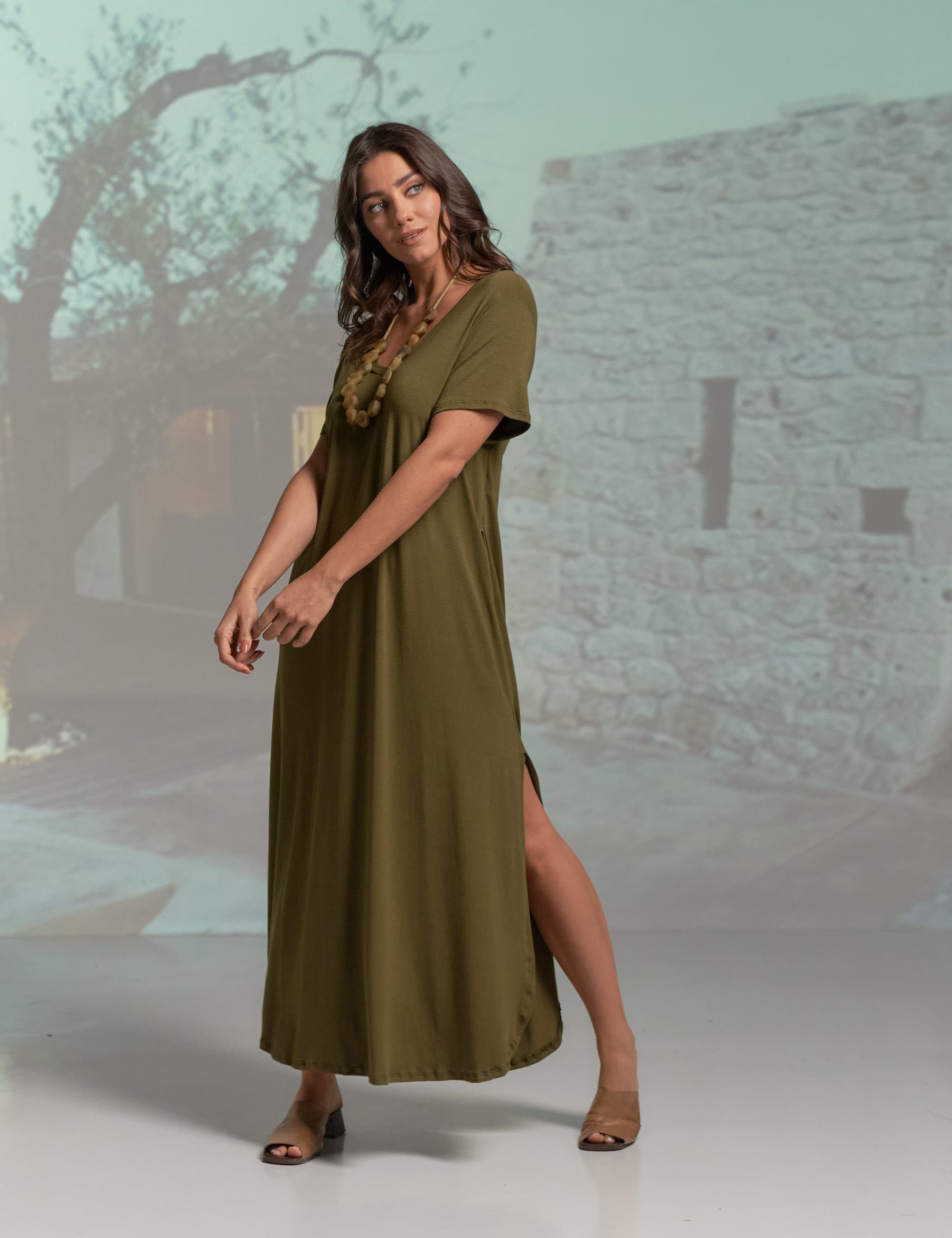 Vestido Camisetão Orégano