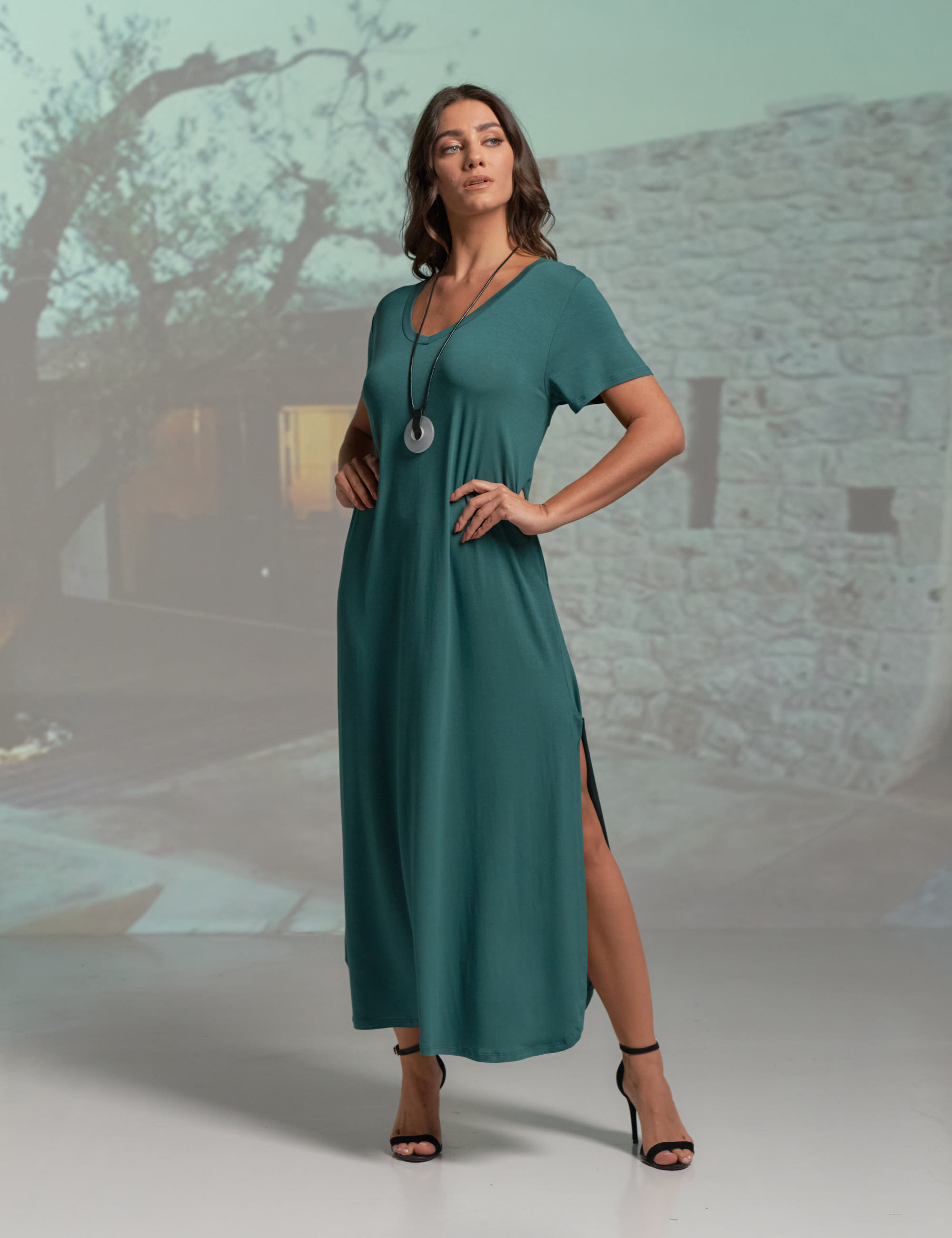 Vestido Camisetão Manguezal