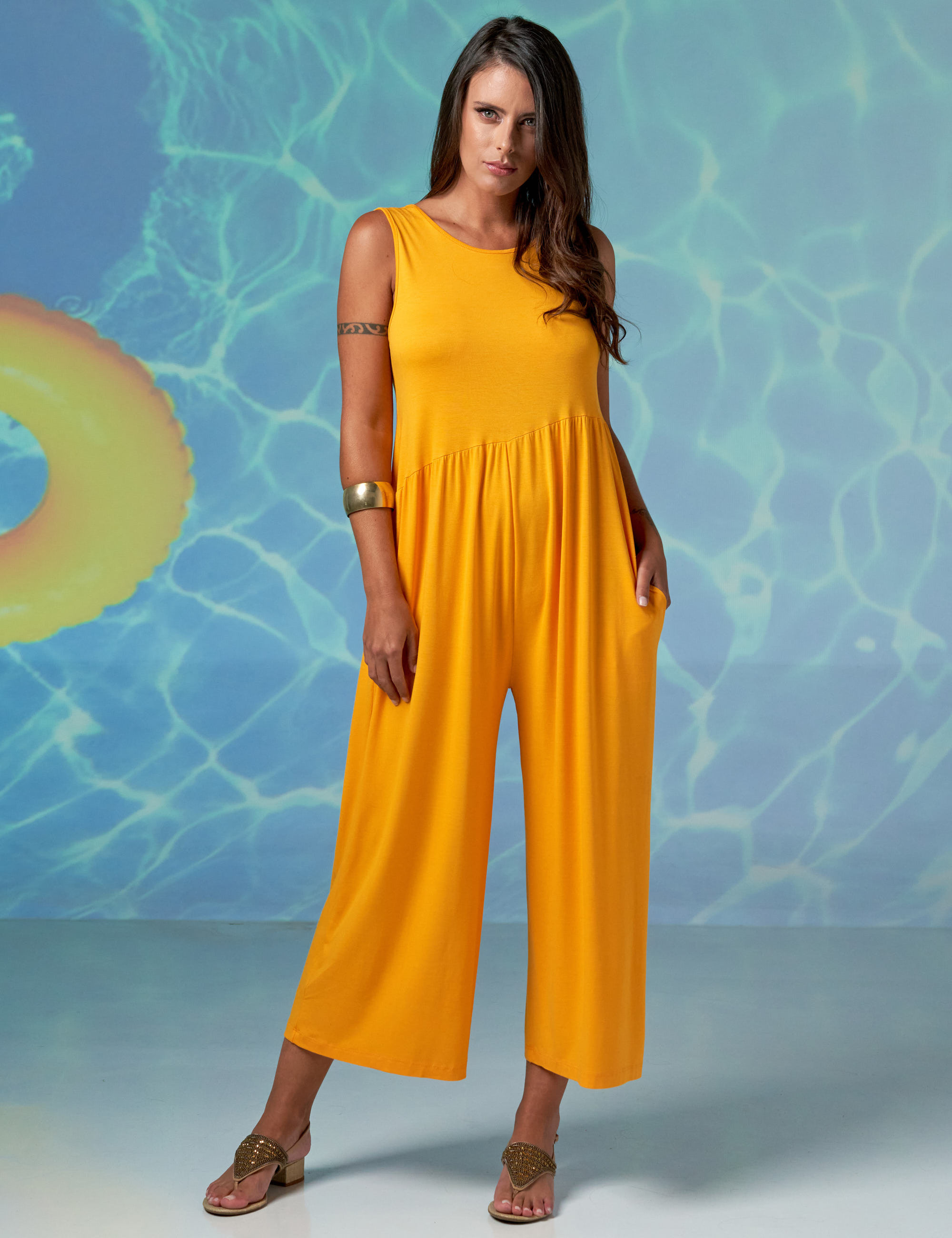 Macacão Pantacourt Maracujá