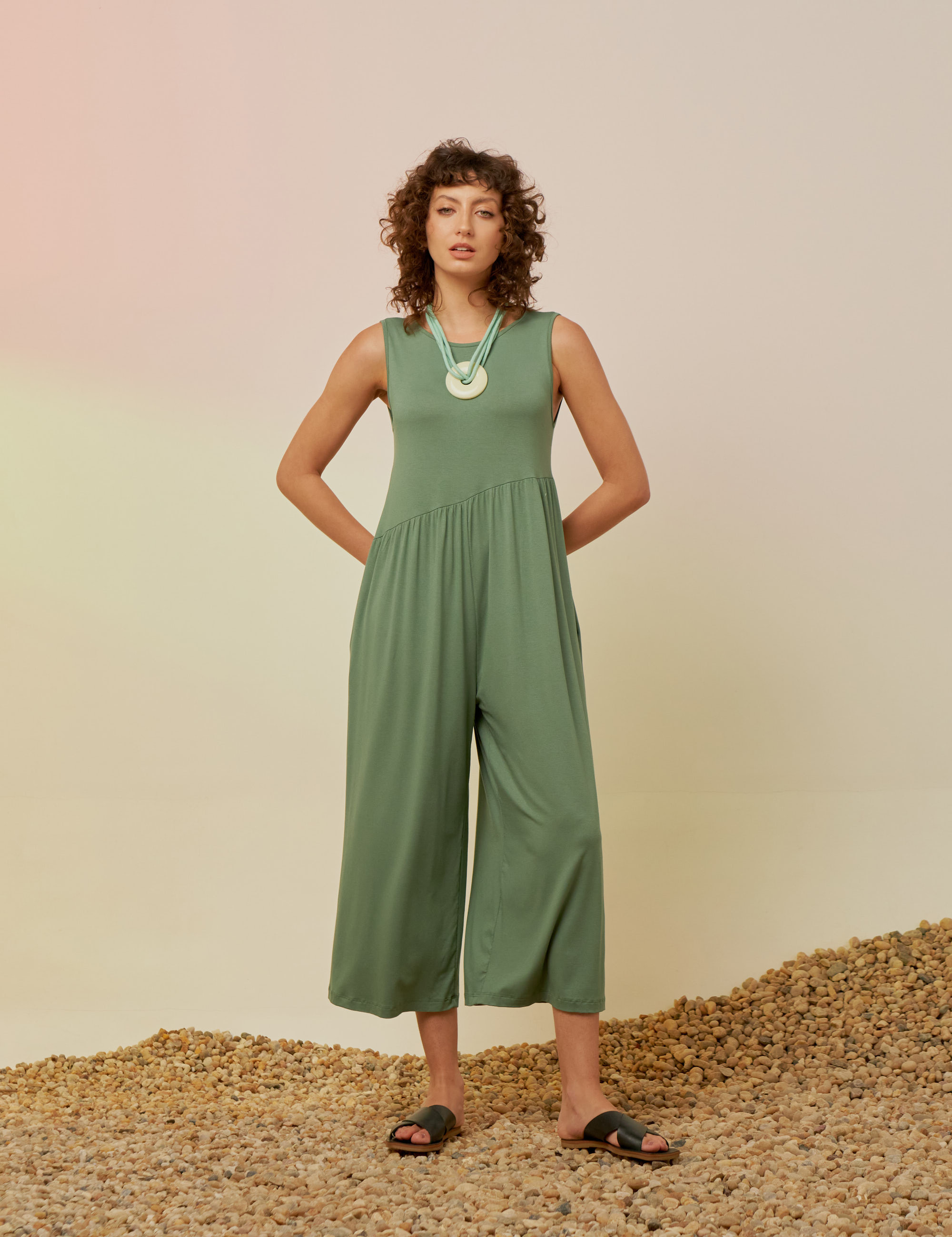 Macacão Pantacourt Graviola