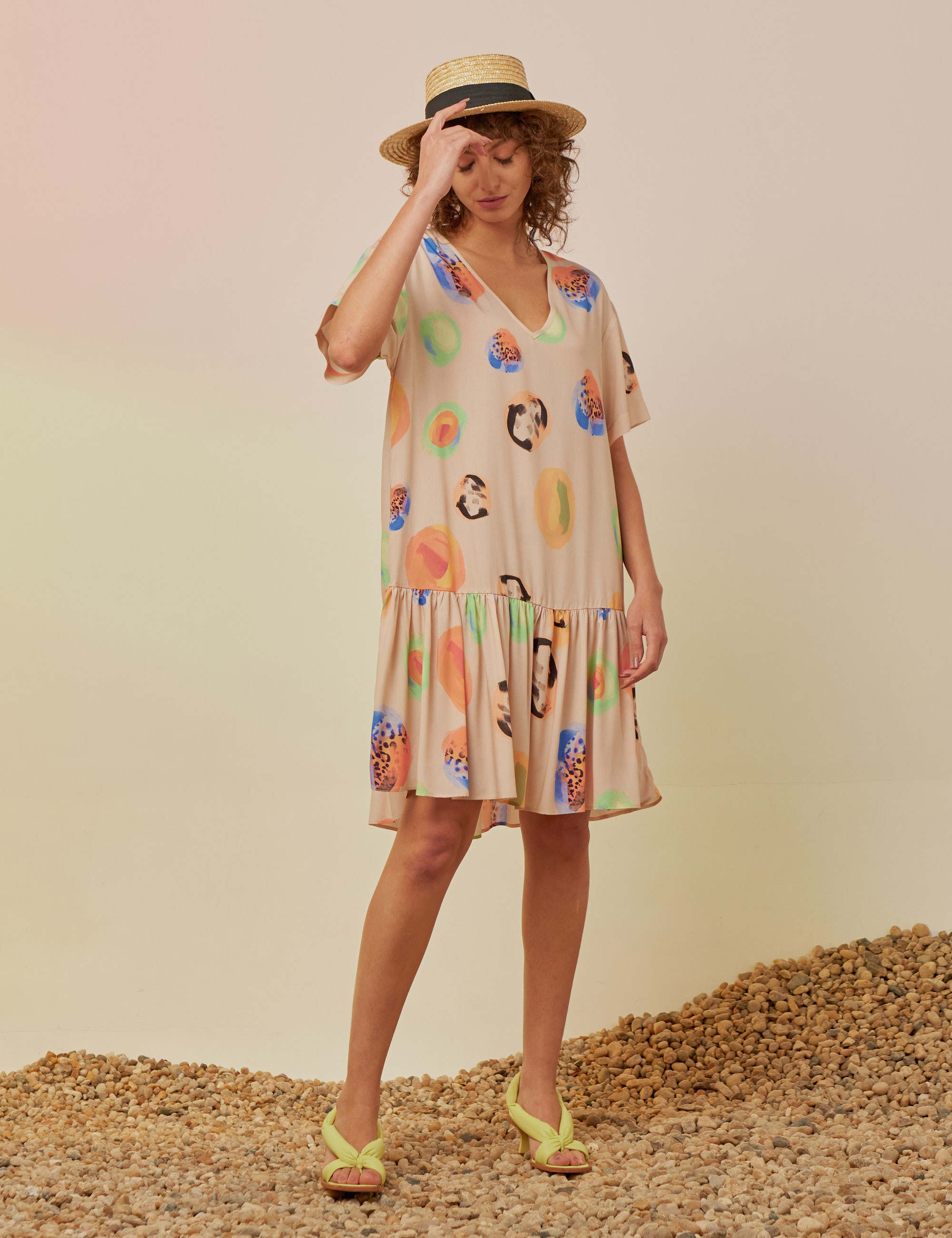 Vestido Bata Cerrado