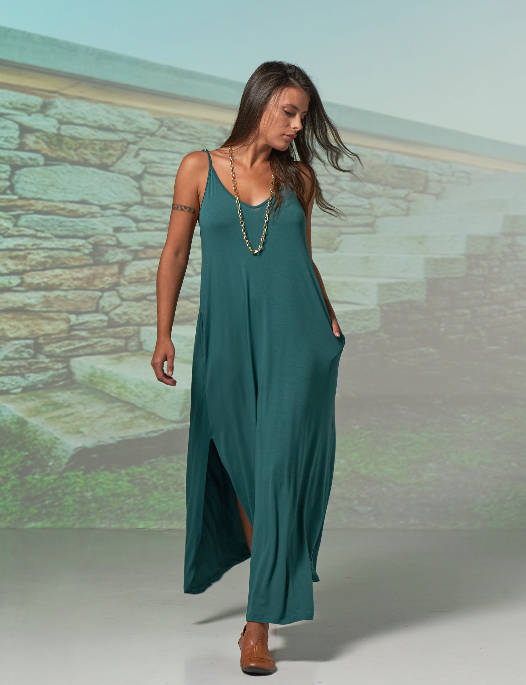 Vestido Regatão Manguezal