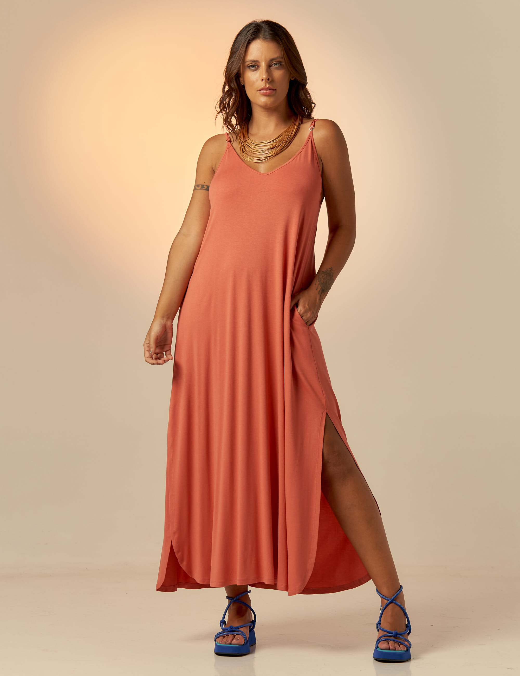 Vestido Regatão Figo