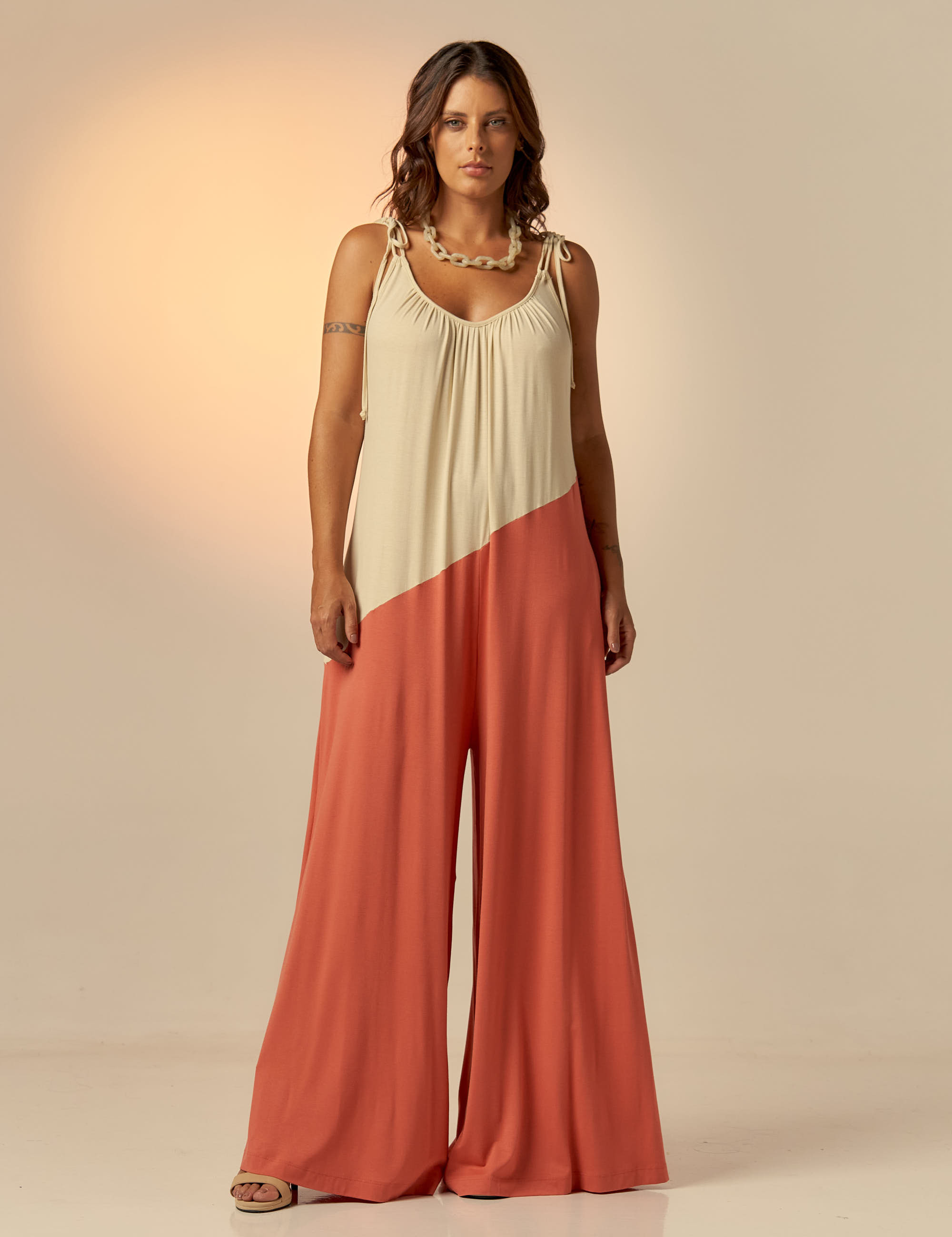 Macacão Bicolor Figo