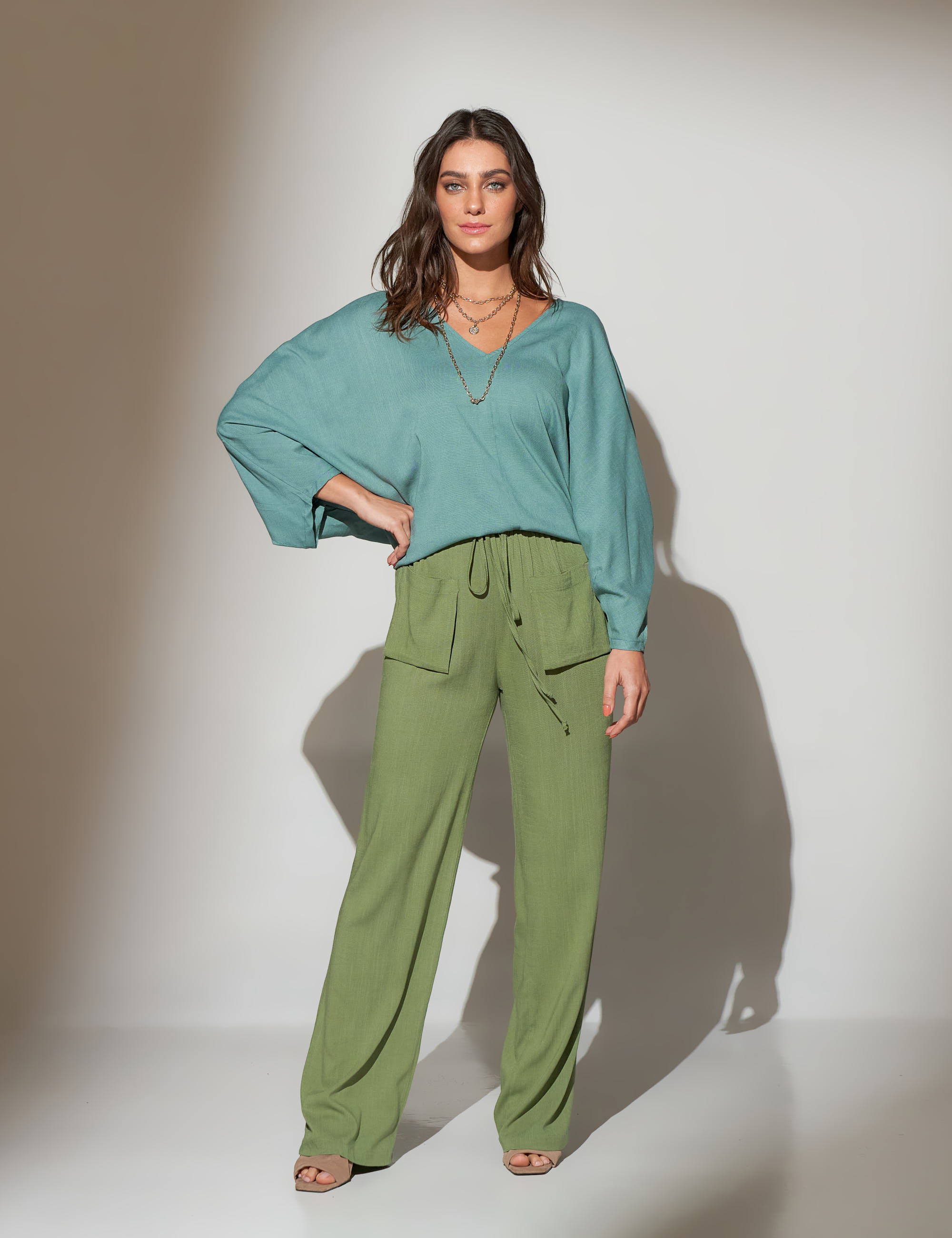 Blusa Meia Manga Mineral-U