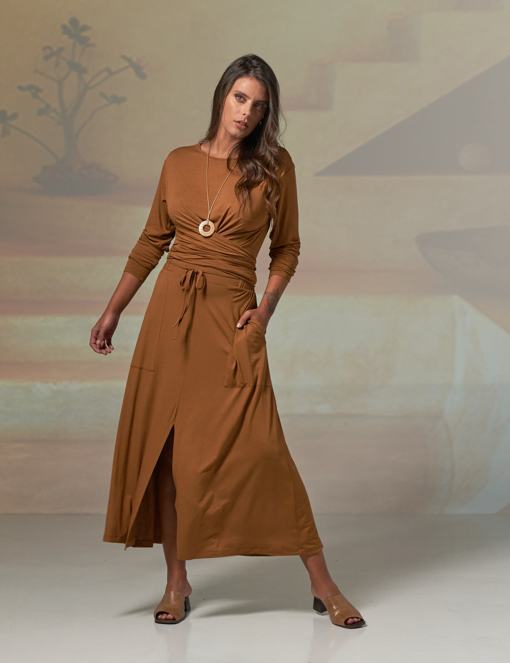 Saia Trapézio Mascavo