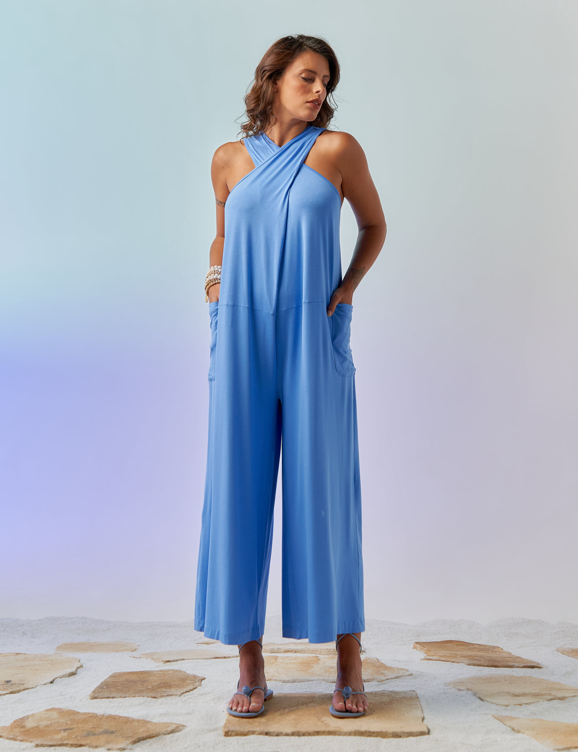 Macacão Alça Cruzada Mágico