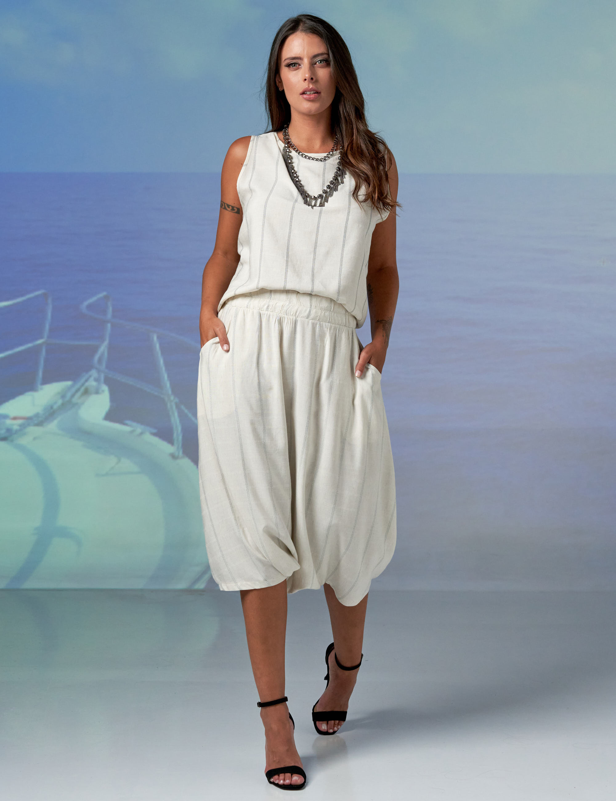 Pantacourt Saruel Listra Marinho