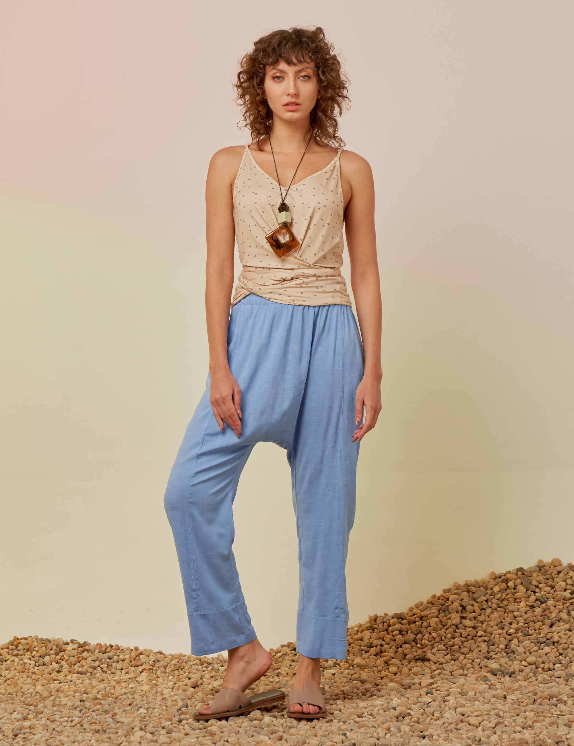 Calça Saruel Linho Mágico