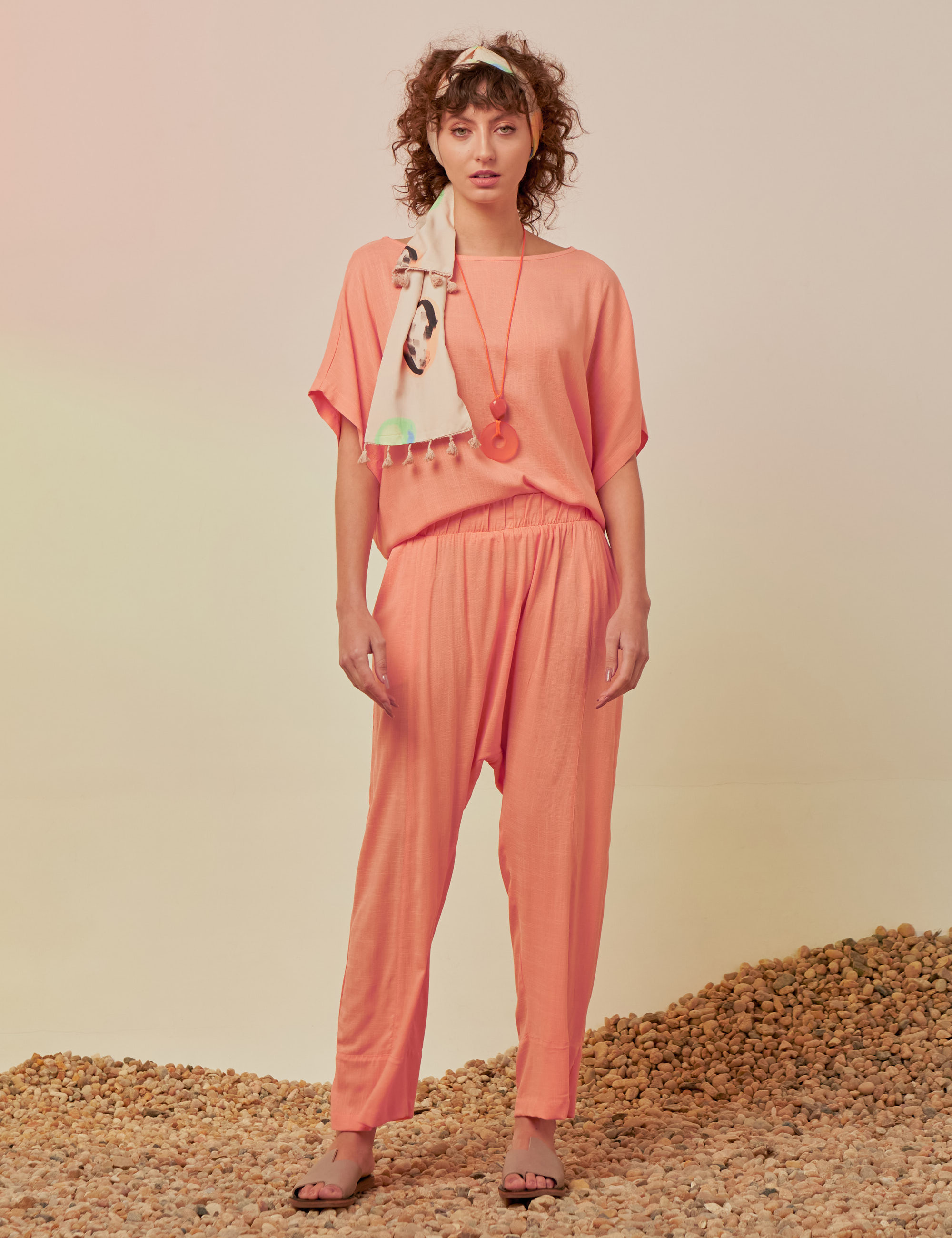 Blusa Quadrada Linho Alegria