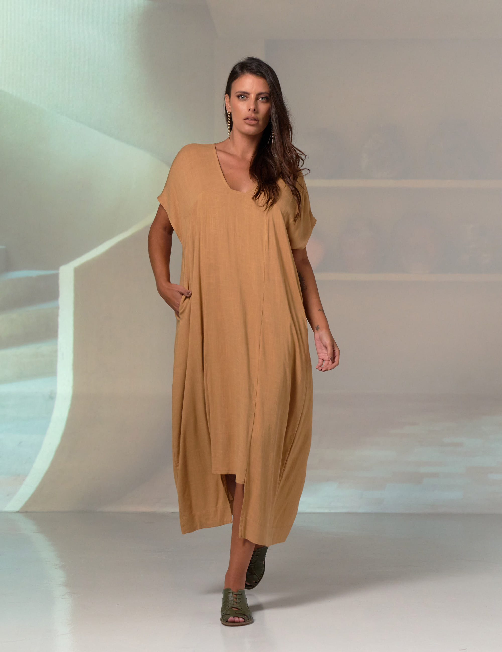 Vestido Geométrico Ambrosia