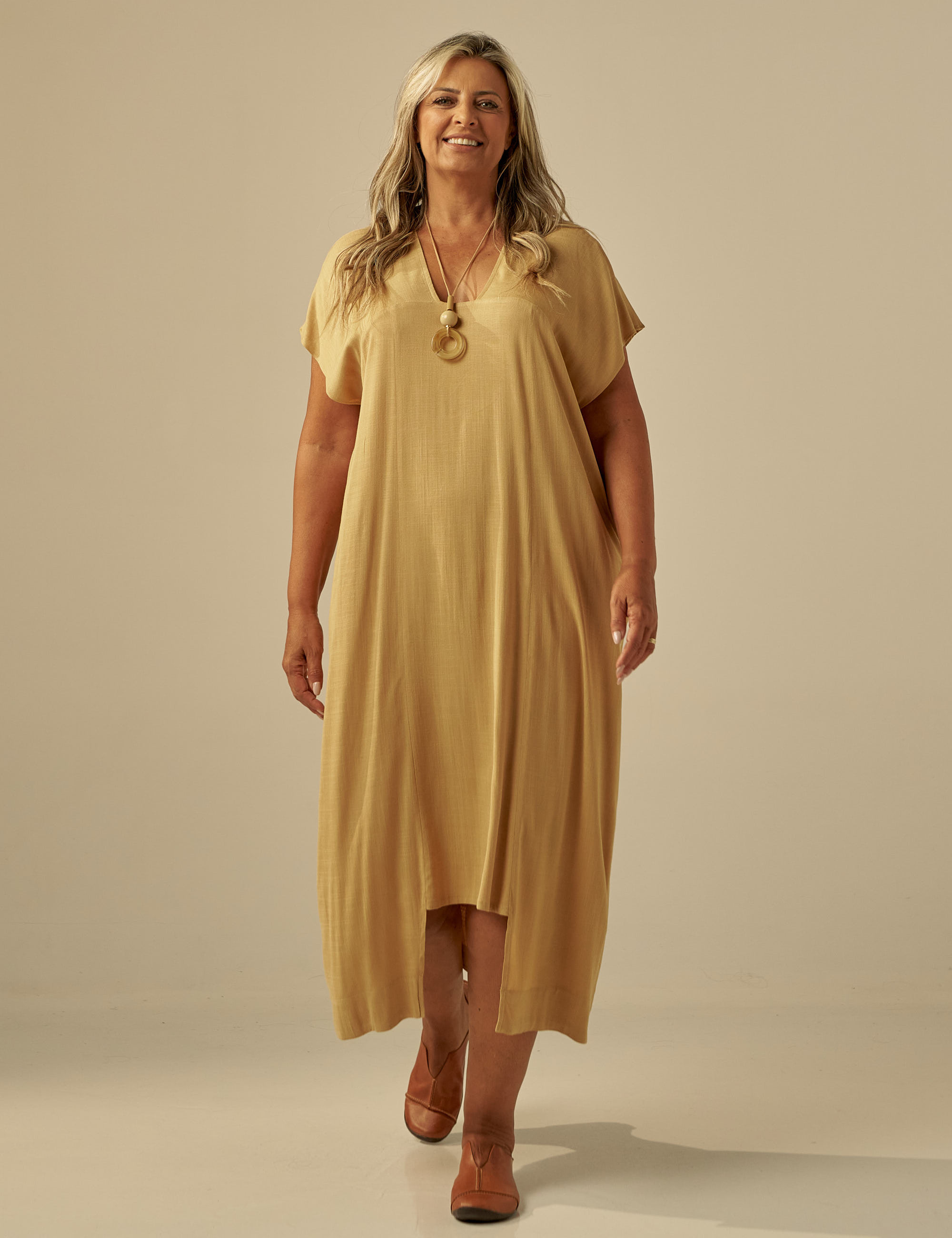 Vestido Geométrico Capim