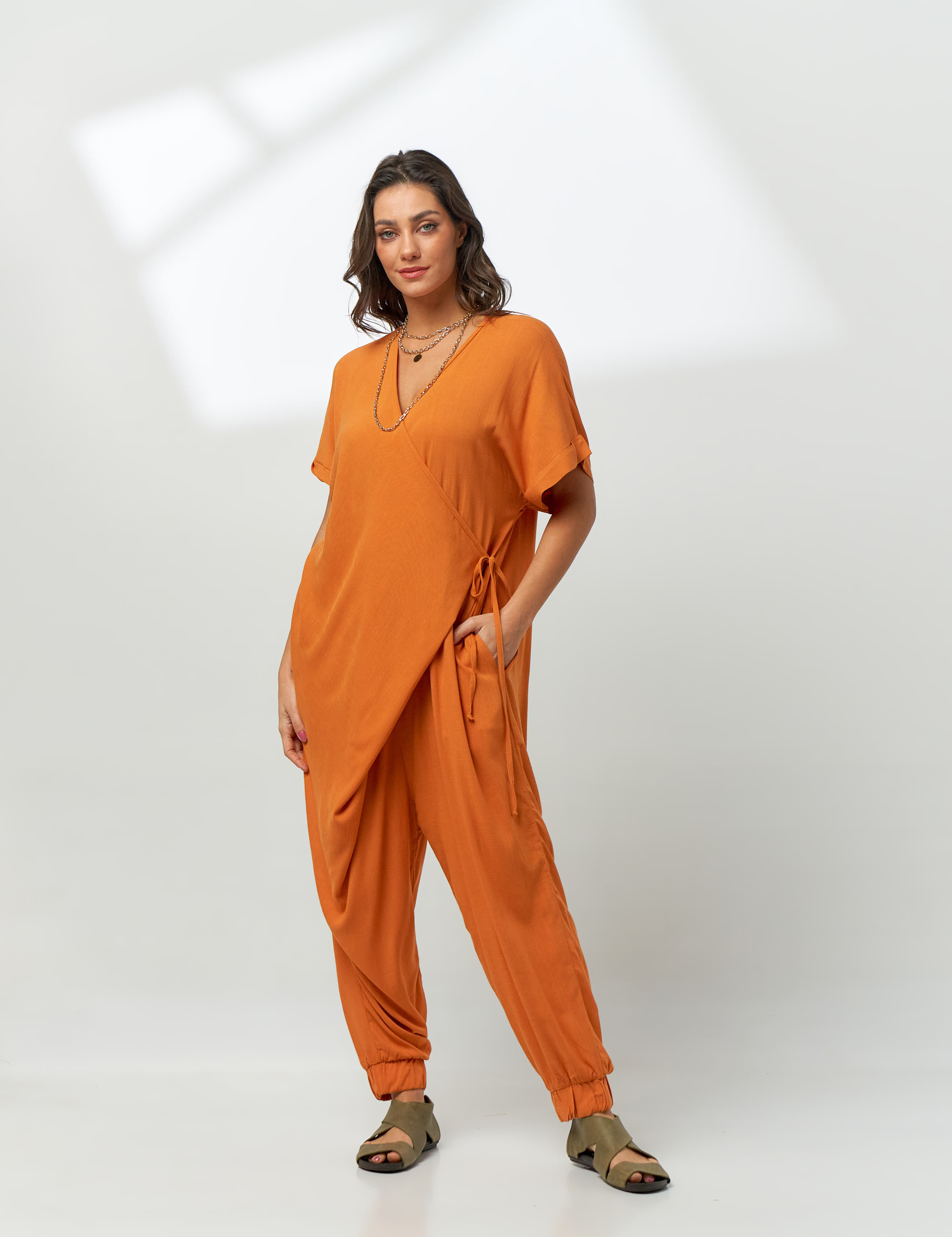 Macacão Pareo Dendê