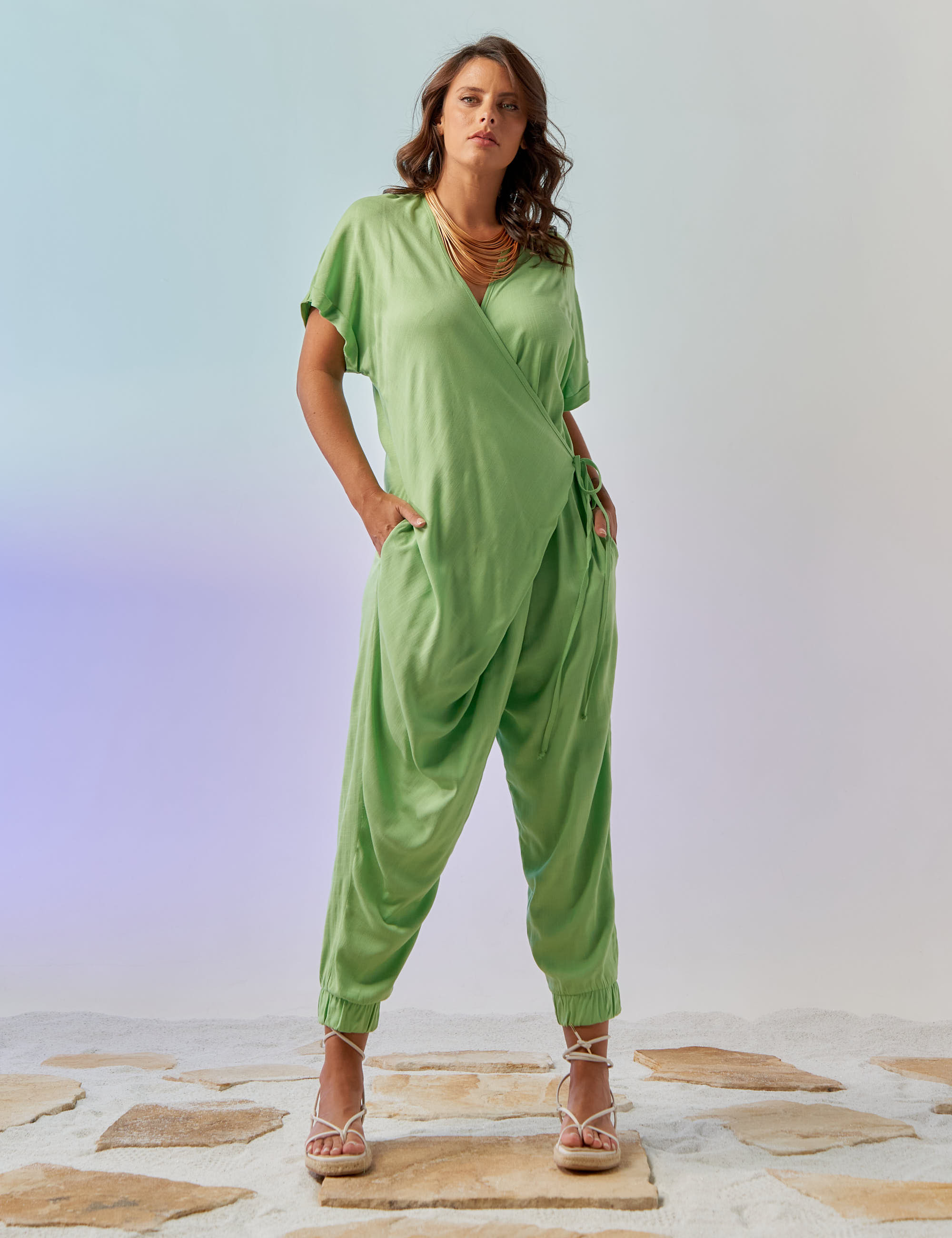 Macacão Pareô Salsa