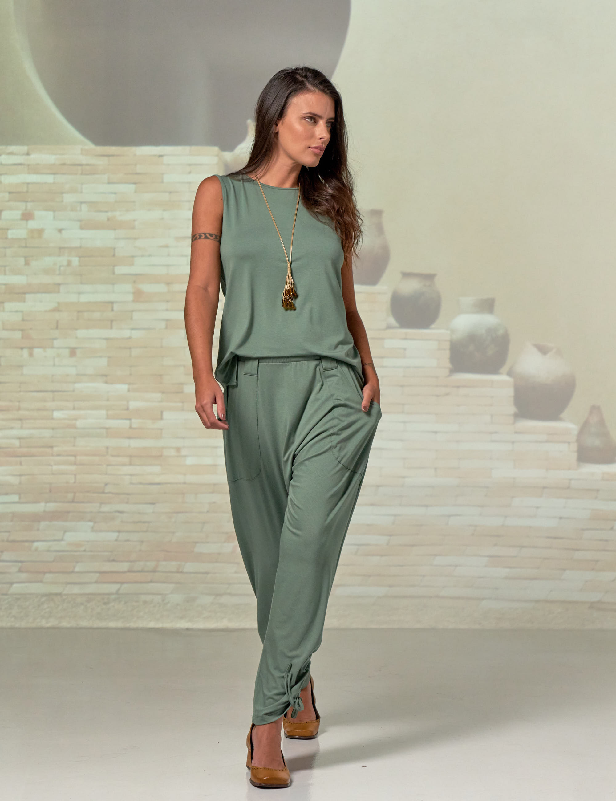 Calça Saruel Babosa