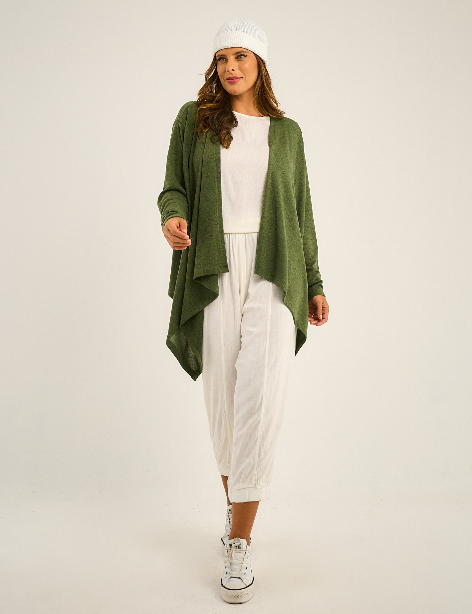 Touca Tricô Chenile Off