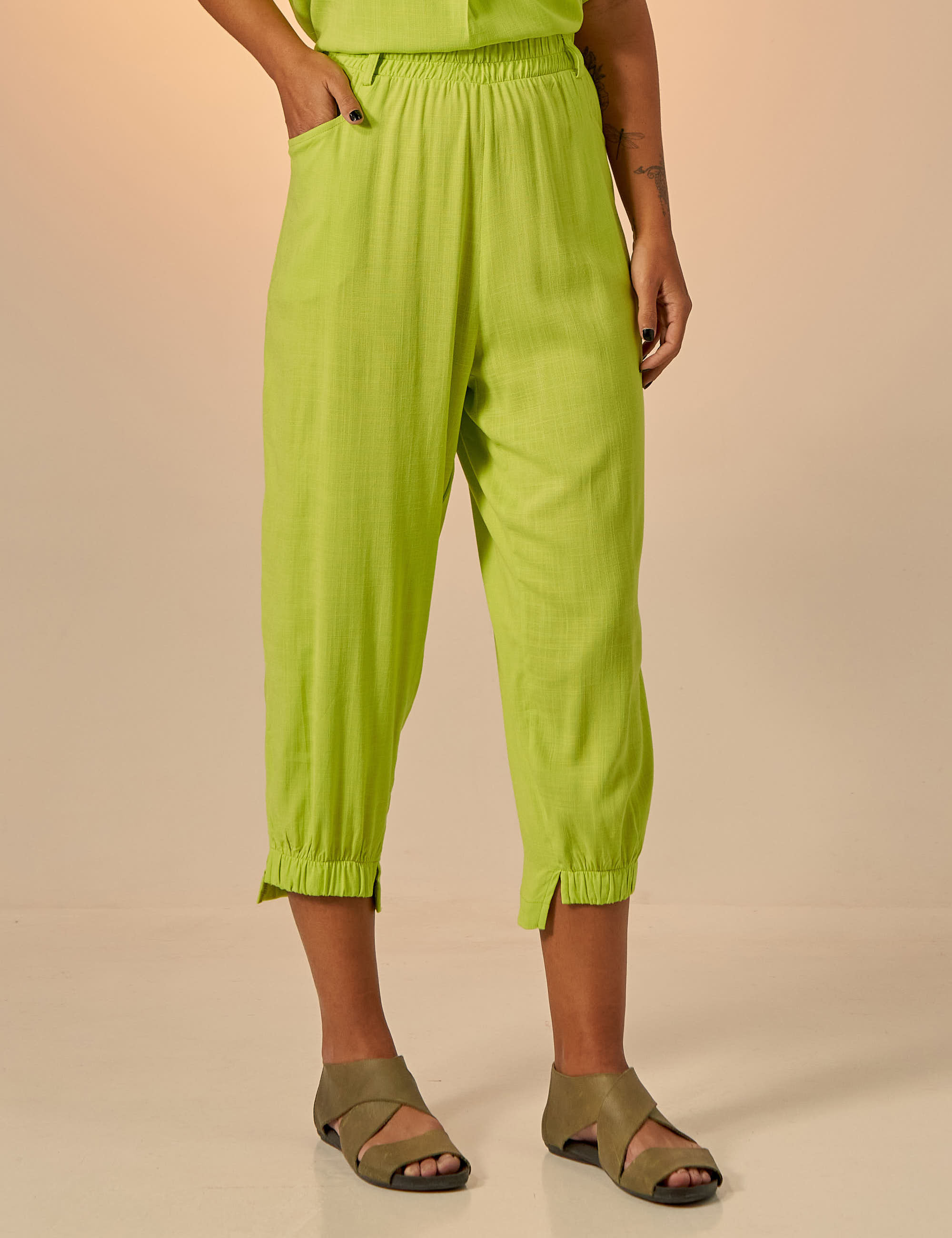 Calça Trancoso Linho Lima