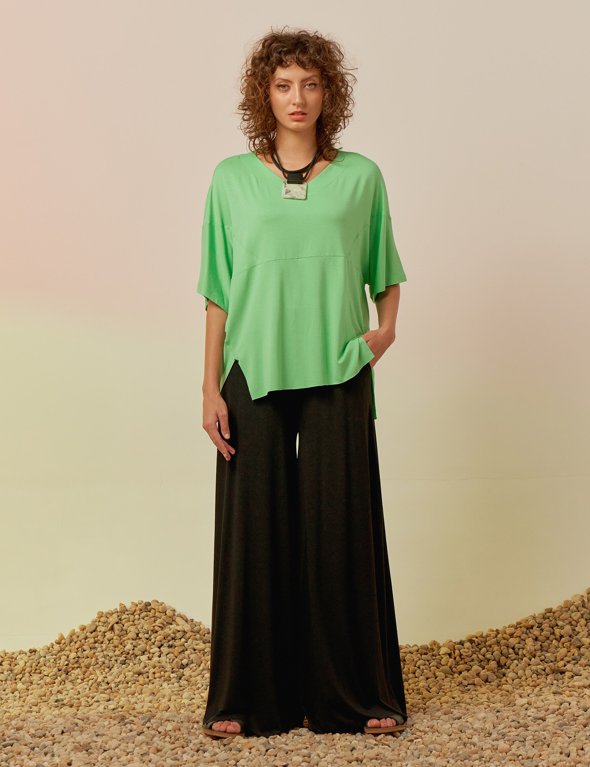 Blusa Recortes Astral