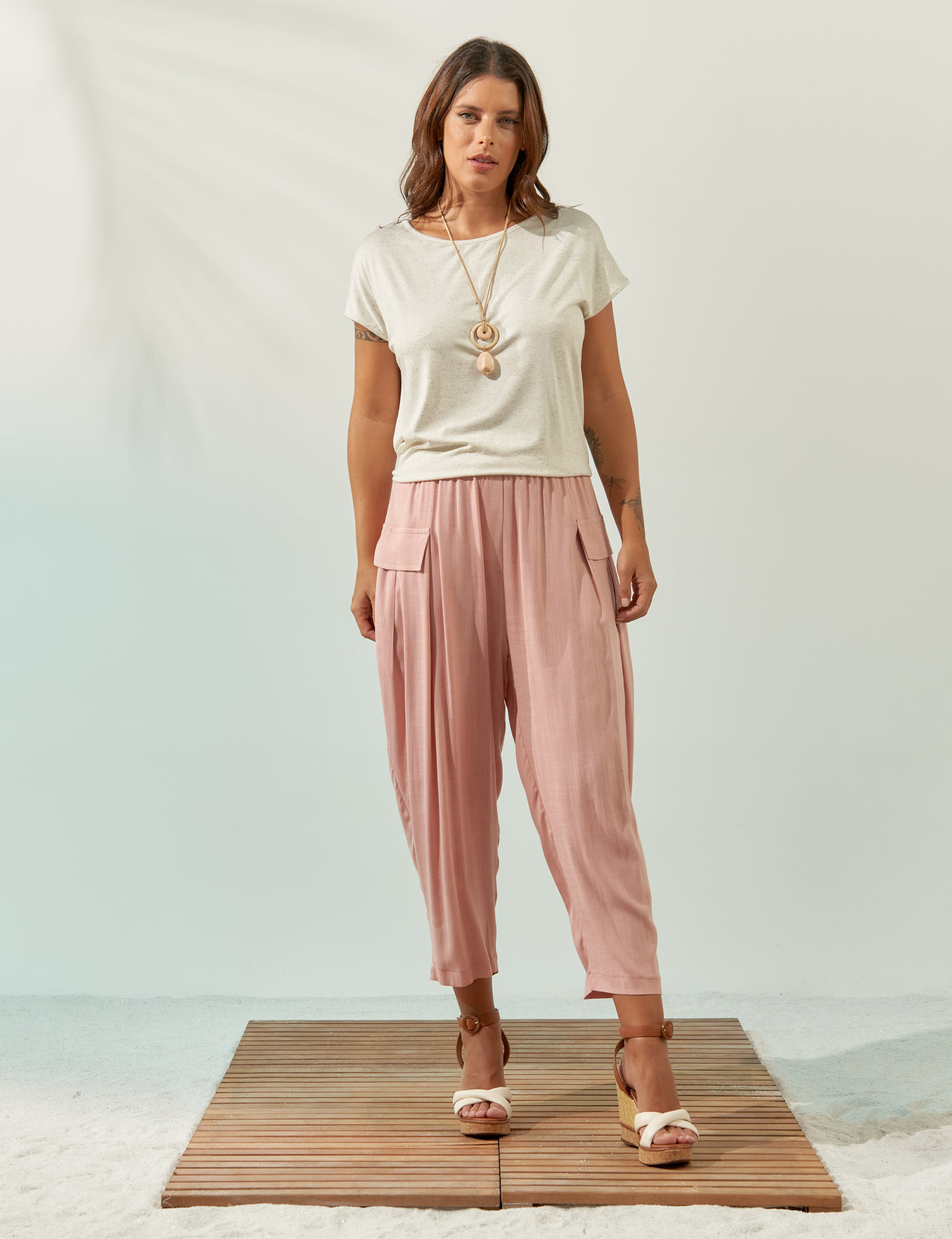 Camiseta Básica Linen